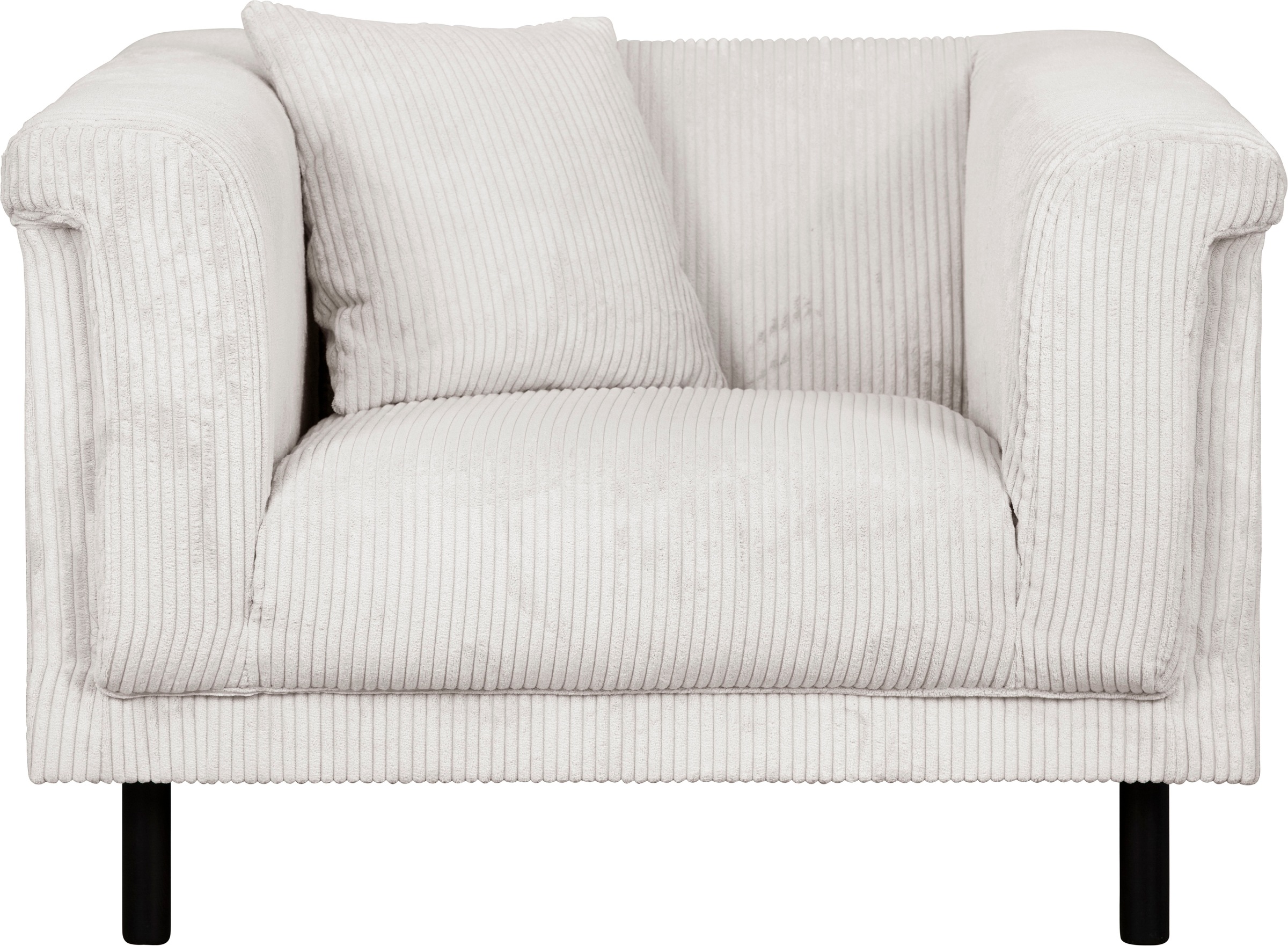 INOSIGN Sessel »AGNIA B/T/H: 100/85/71 cm«, incl. Zierkissen, auch in Cord günstig online kaufen