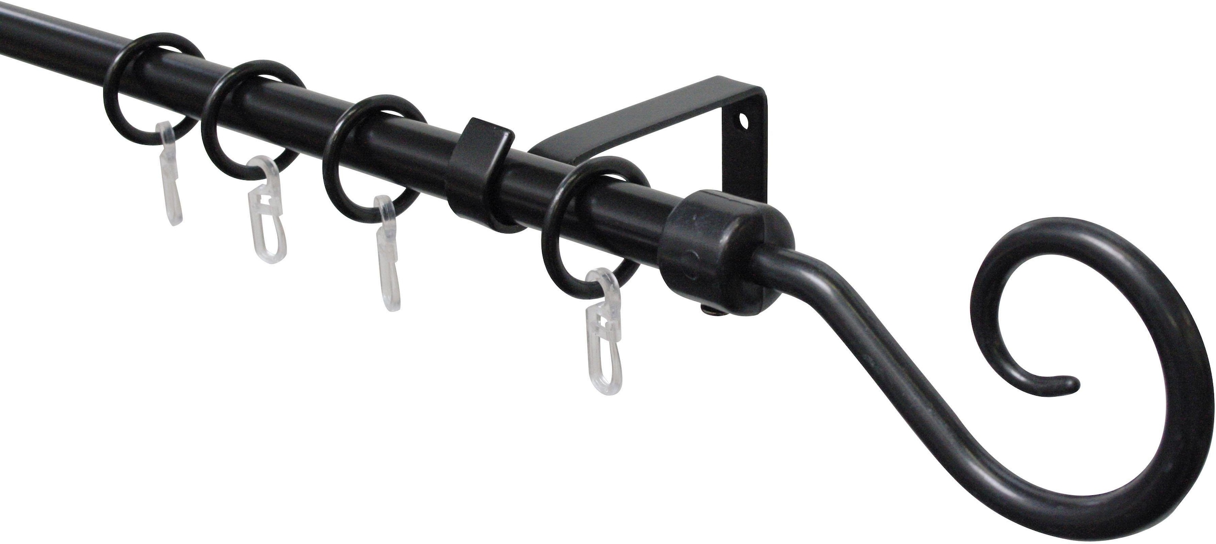 GARDINIA Gardinenstange »Set Metall« 1 läufig-läufig ausziehbar 1-Lauf günstig online kaufen