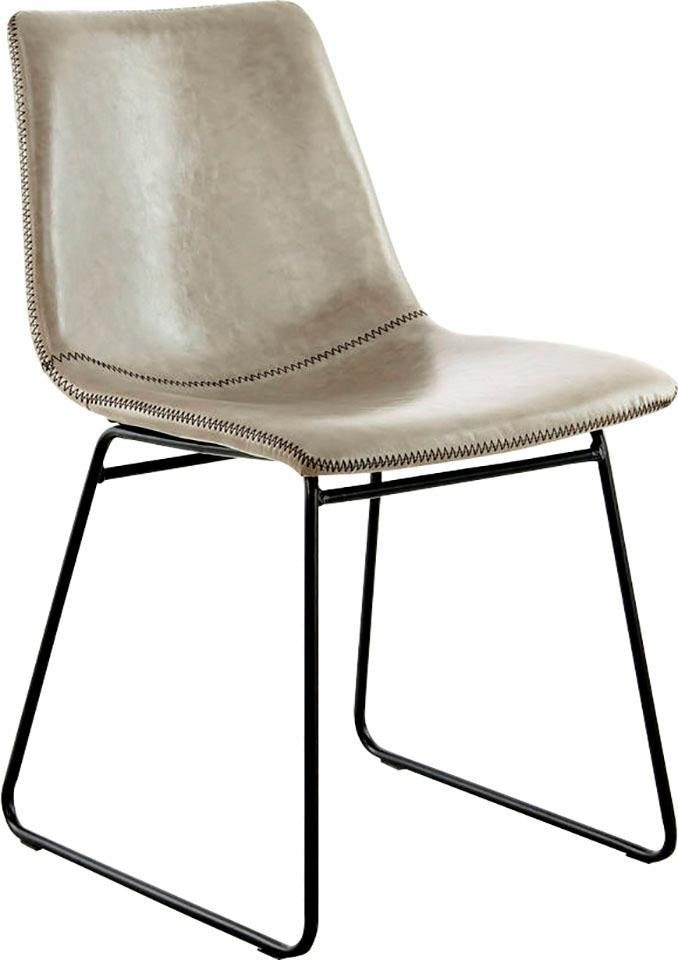 Kayoom Stuhl »Caila 110 2er-Set, Esszimmerstuhl in robuster Aufmachung« (Se günstig online kaufen