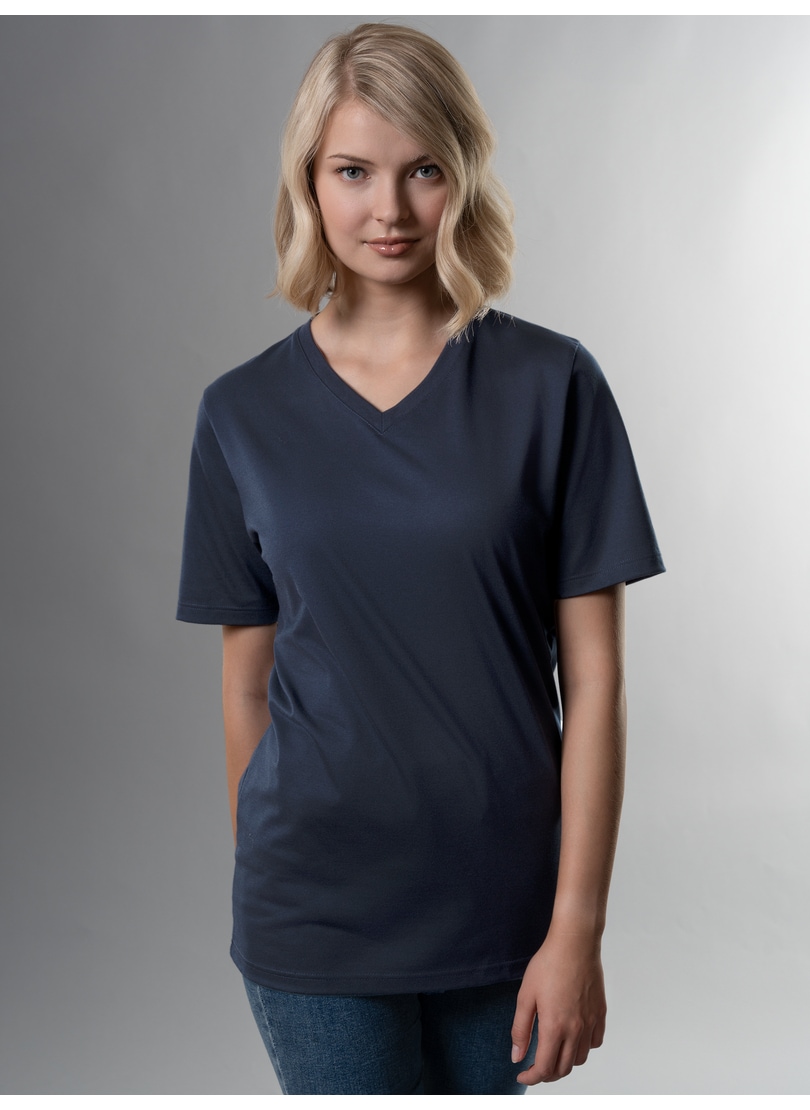Trigema T-Shirt »TRIGEMA V-Shirt kaufen Baumwolle« online DELUXE