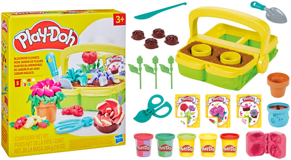 Hasbro Knetform-Set »Play-Doh, Bunter Blumenspaß«