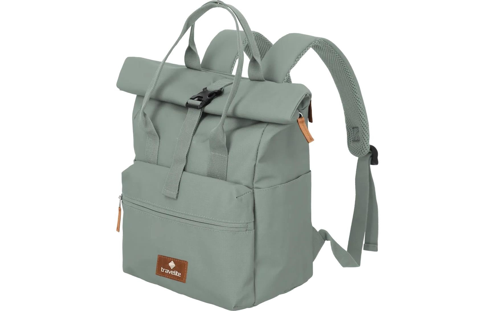 travelite Freizeitrucksack »Basics Short Handle Rollup 11 l«