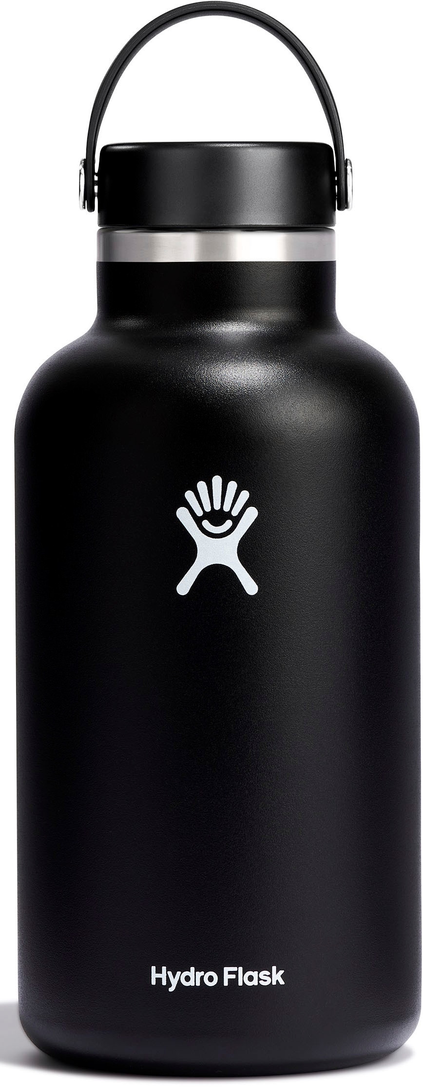 Hydro Flask Trinkflasche »64 OZ WIDE FLEX CAP BLACK«, (1 tlg.), 1892 ml