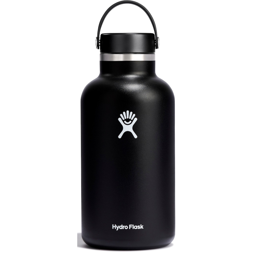 Hydro Flask Trinkflasche »64 OZ WIDE FLEX CAP BLACK«, (1 tlg.)
