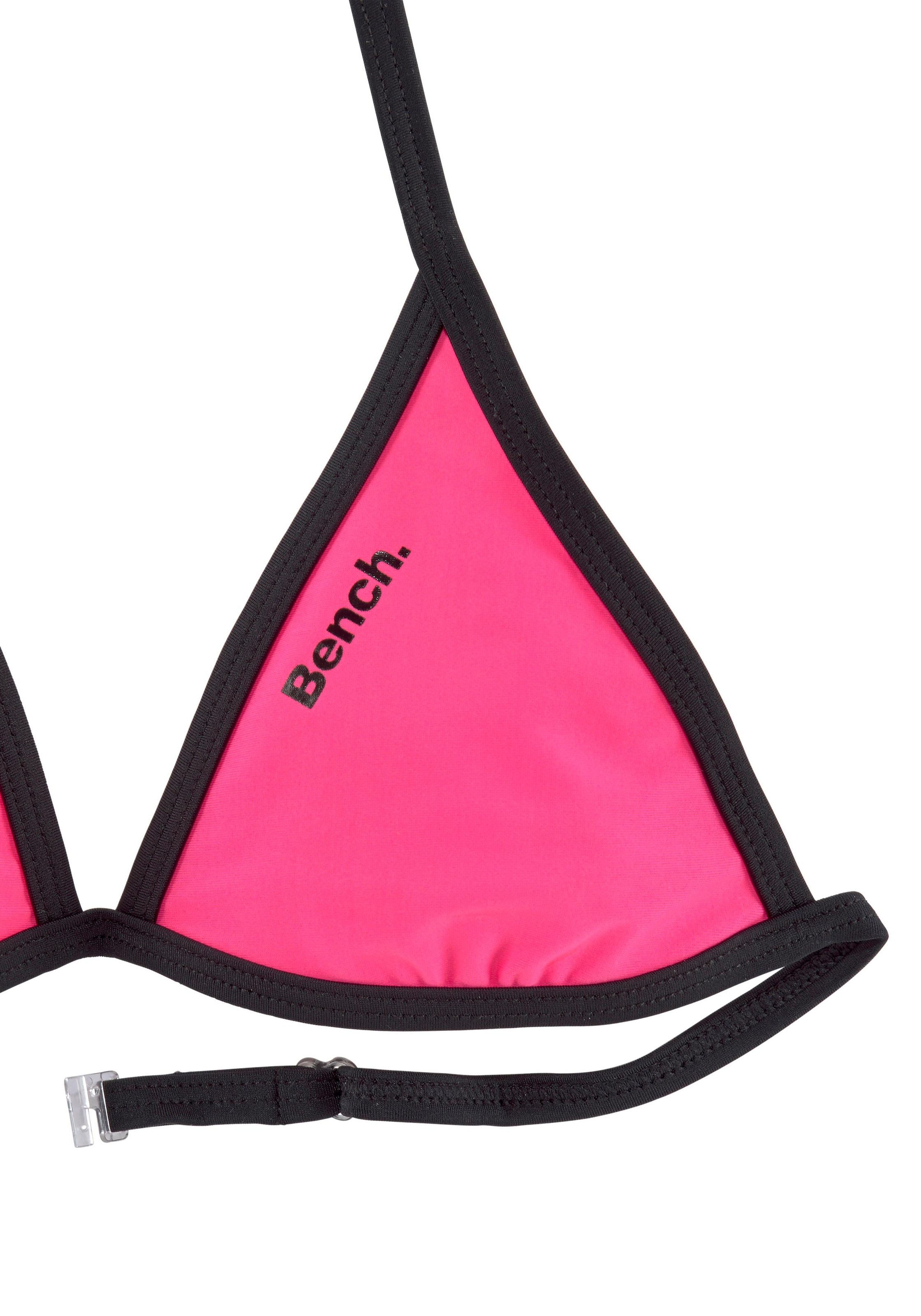 2. Bild von Bench. Triangel-Bikini, mit Logoprint an Top und Hose