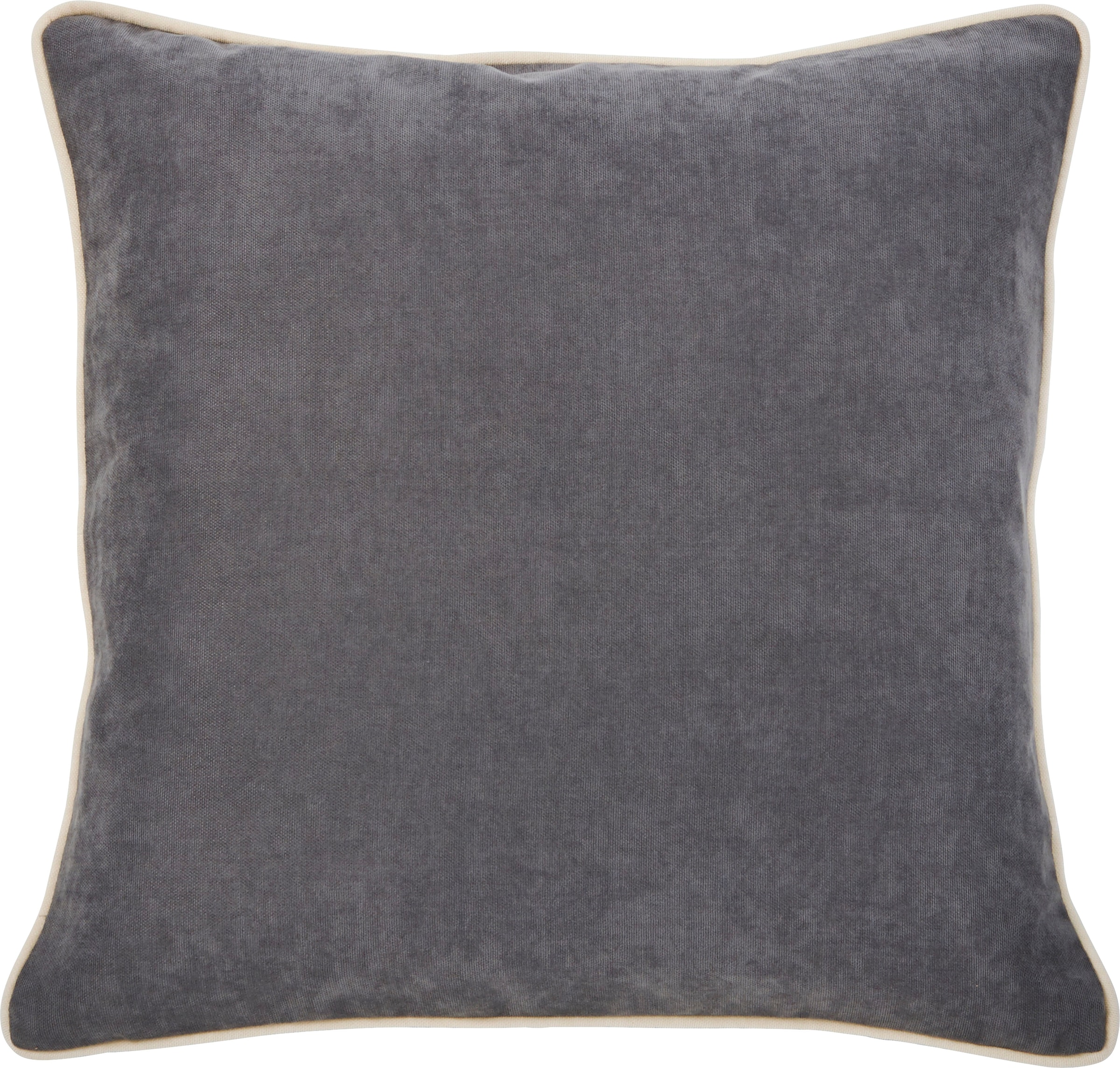 done. Dekokissen "Joy" unifarben, Reißverschluss, Kissenhüle ohne Füllung, günstig online kaufen