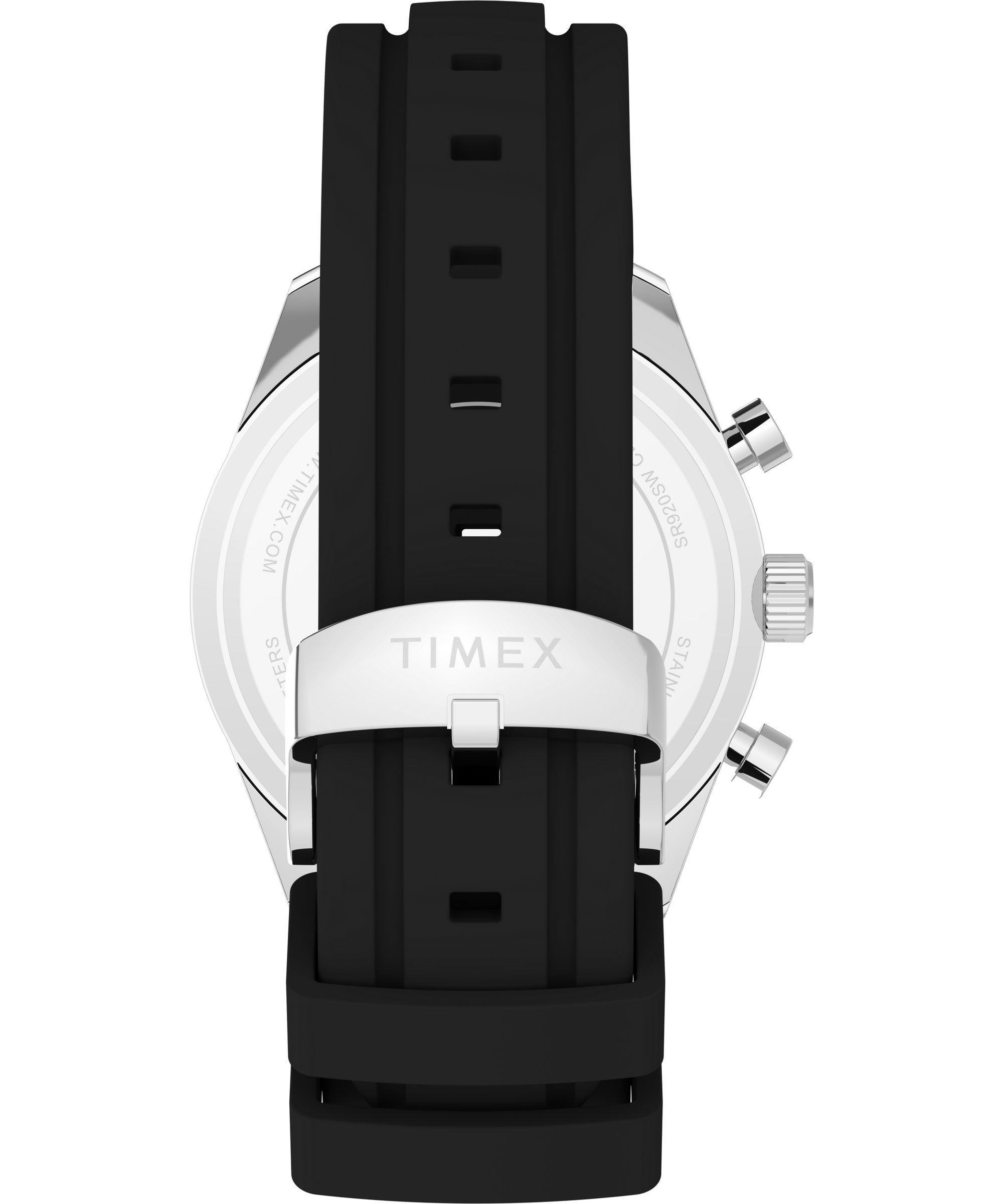 Timex Chronograph »Ridgefield Chronograph« Quarzuhr, Armbanduhr, Herrenuhr, Silikonarmband, analog, Tag