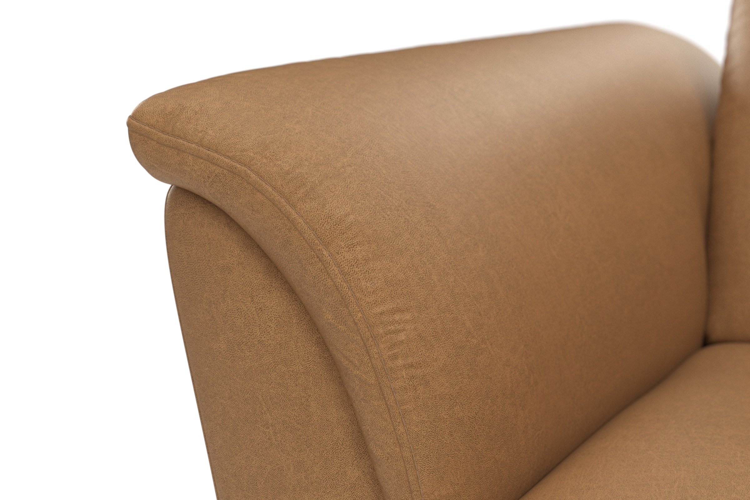 sit&more Ecksofa »Romero L-Form«, wahlweise mit oder ohne TV-Funktion, Bettfunktion, Bettkasten