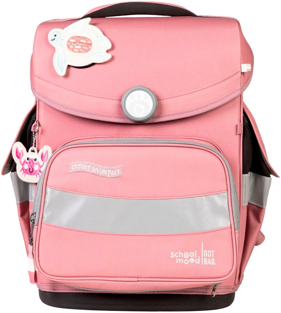 SCHOOL-MOOD® Schulranzen »Timeless Pro« retroreflektierende Flächen