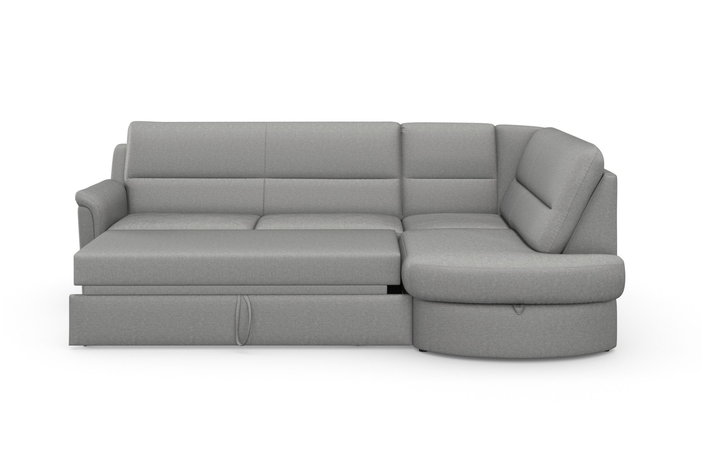 sit&more Ecksofa »Panini L-Form«, wahlweise mit Bettfunktion und Bettkasten