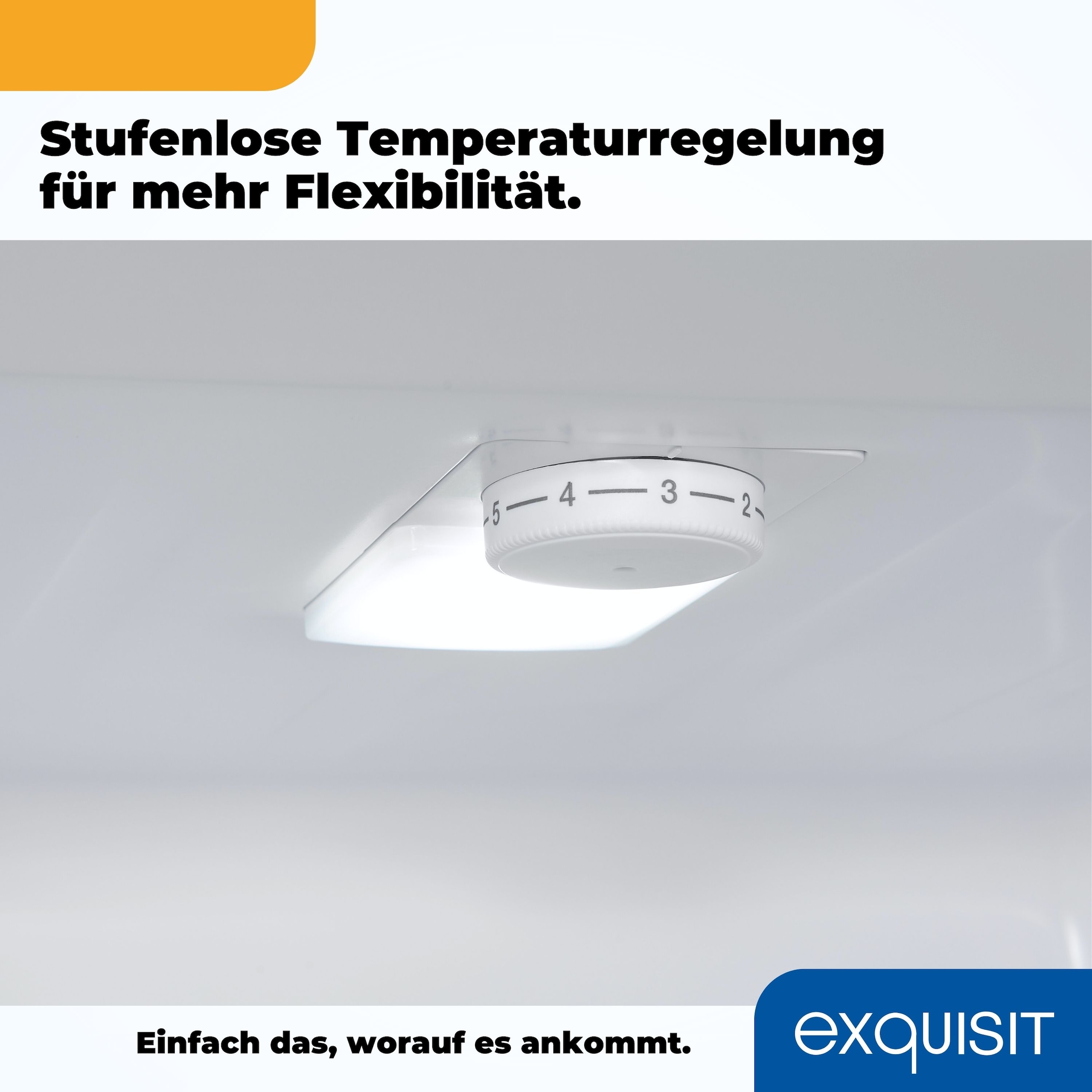 exquisit Kühl-/Gefrierkombination »KGC265-70-WS-040D weiss«, KGC265-70-WS-040D inoxlook, 179,5 cm hoch, 55 cm breit