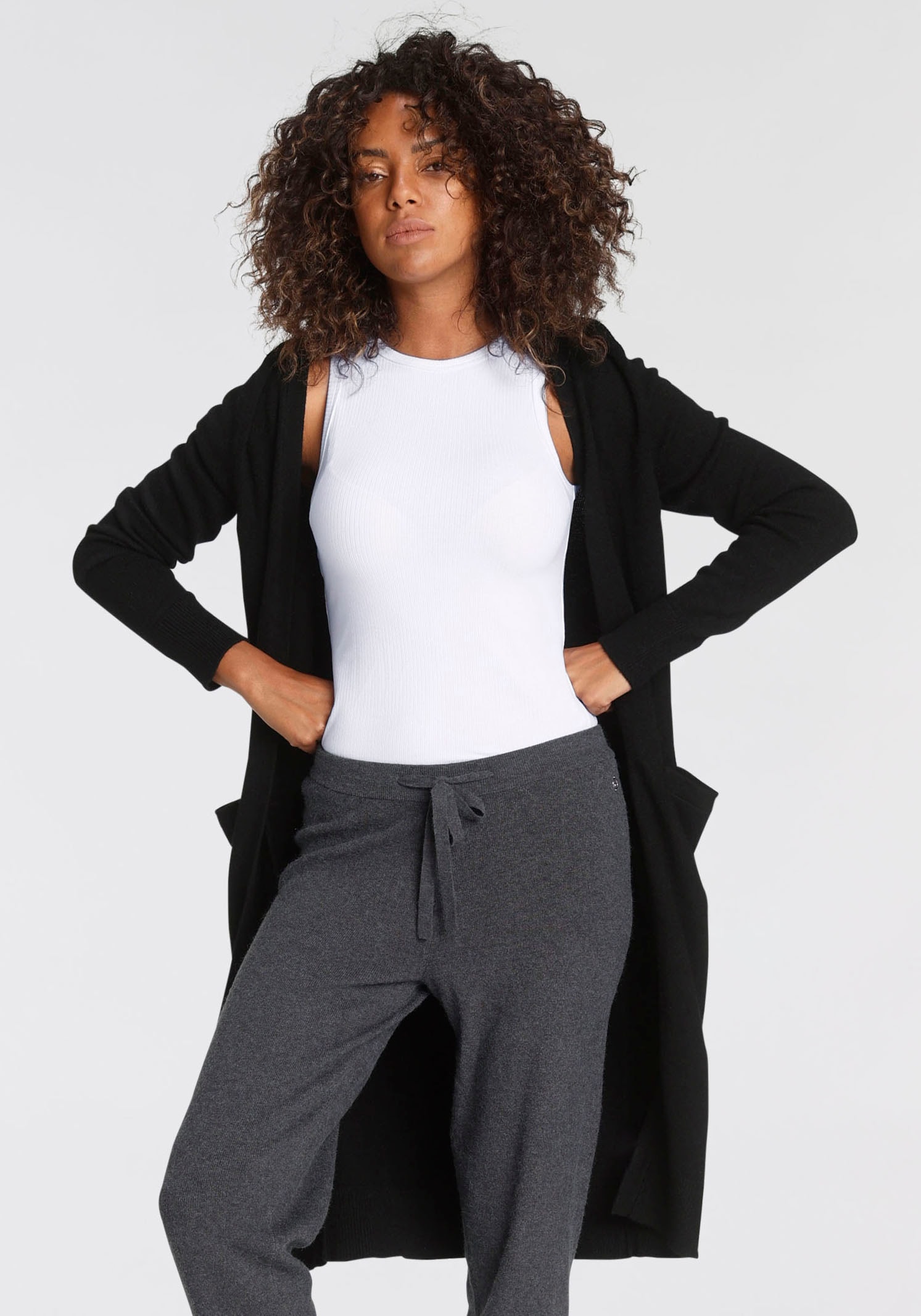 Tamaris Strickjacke, in Longform