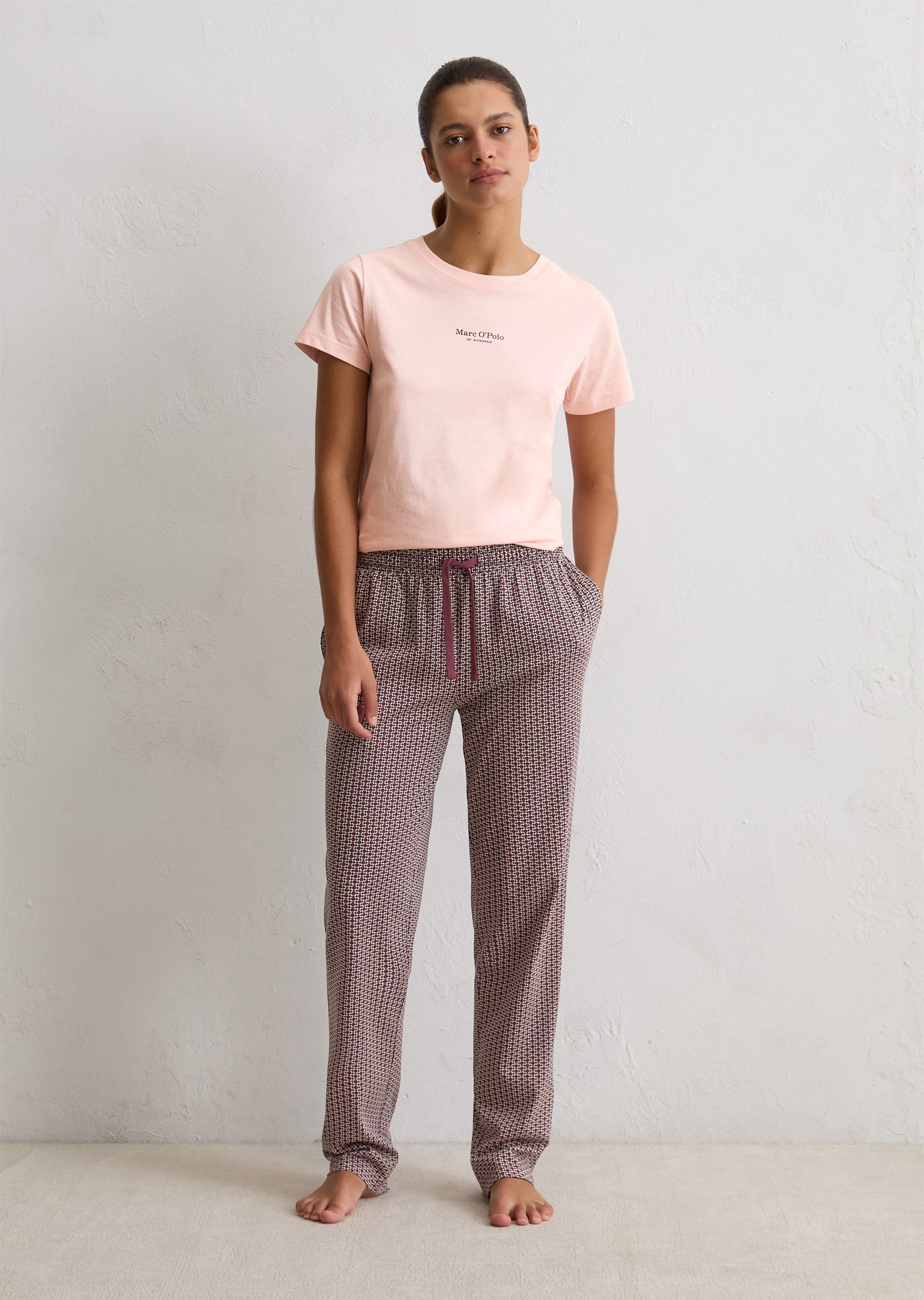 Marc O'Polo Loungehose, elastischer Bund, Kordelzug günstig online kaufen