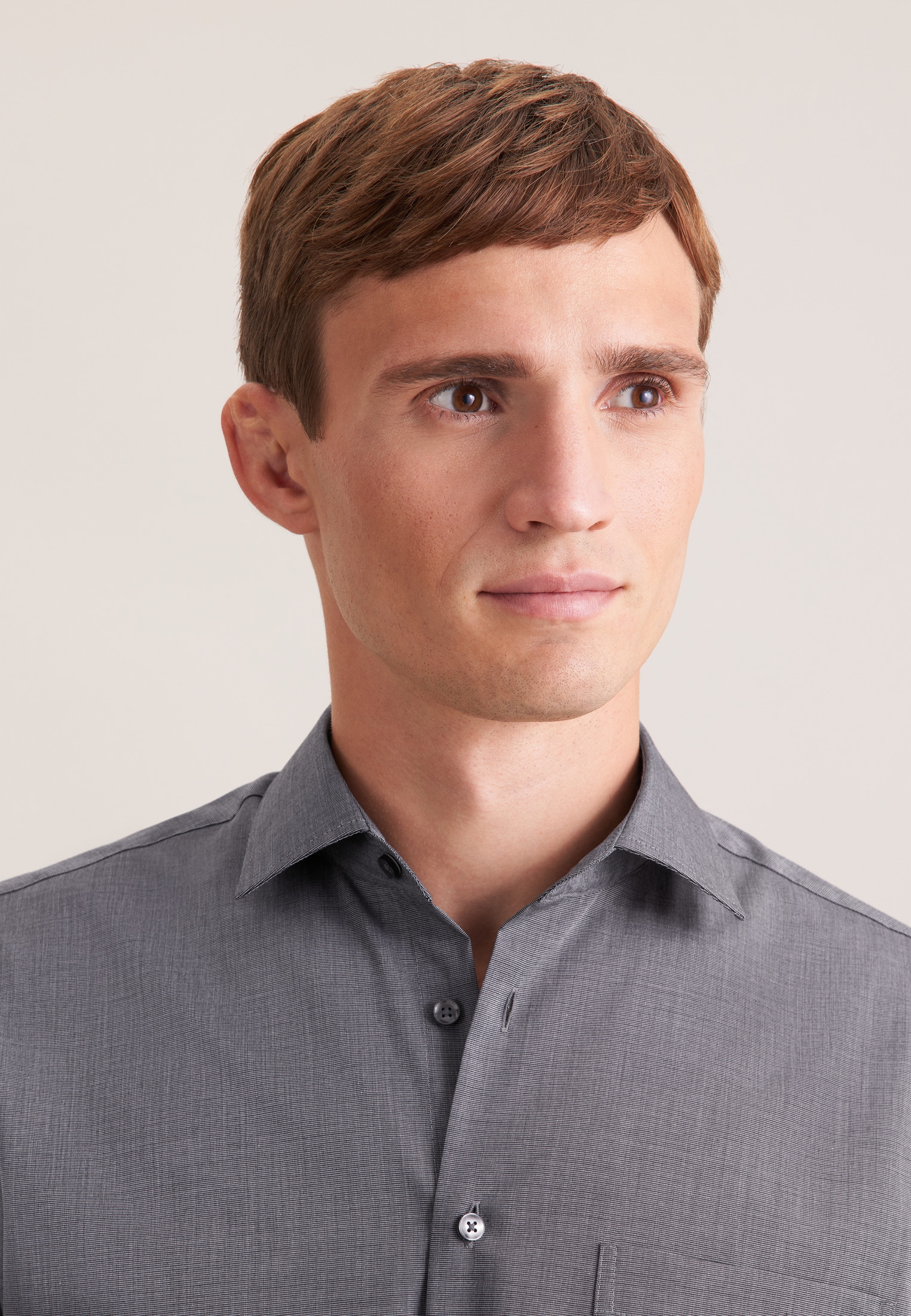 seidensticker Businesshemd »Schwarze Rose« Regular 1/2 Kentkragen Uni