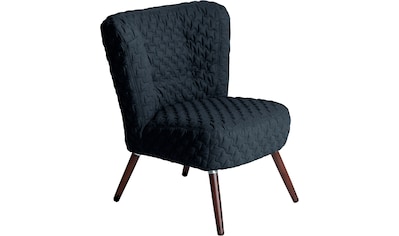 Max Winzer® Sessel »Nikki«, im Retrolook, mit gestepptem Bezug kaufen