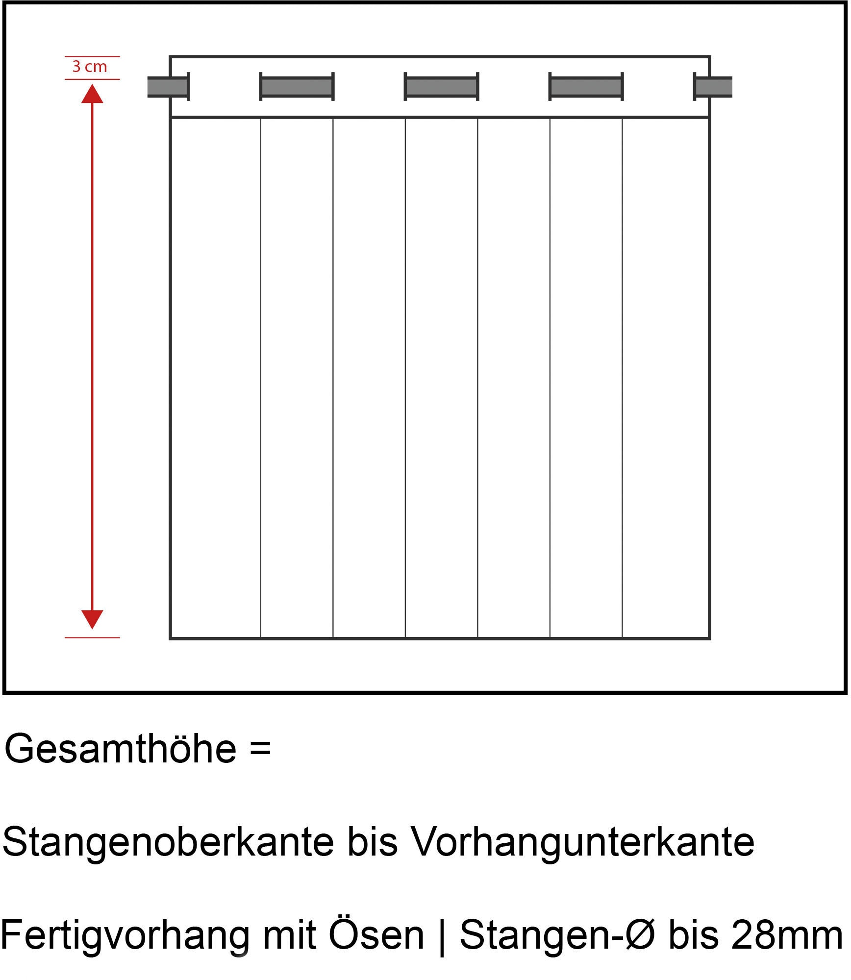 Neutex for you! Vorhang »Kiss«, (1 St.), Ösenschal mit Metallösen, Breite 142 cm, nach Maß
