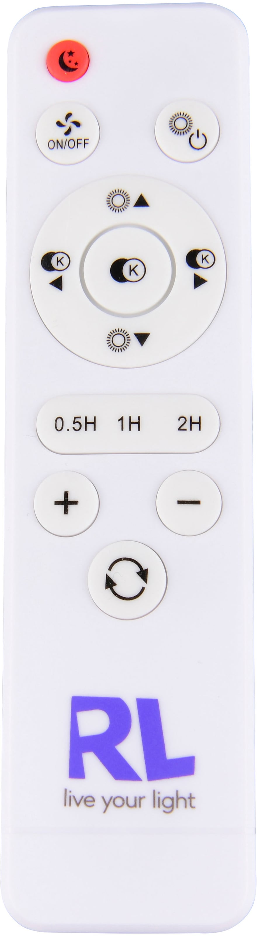 REALITY Leuchten LED Deckenleuchte »OSLO mit Ventilator, Deckenventilator mit Hängevorrichtung + 3m Kabel« LED-Board 1 Stk. Farbwechsler | warmweiß - kaltweiß outdoortauglicher Ventilator IP44 für Garten, Terrasse oder Bad Ø 51cm