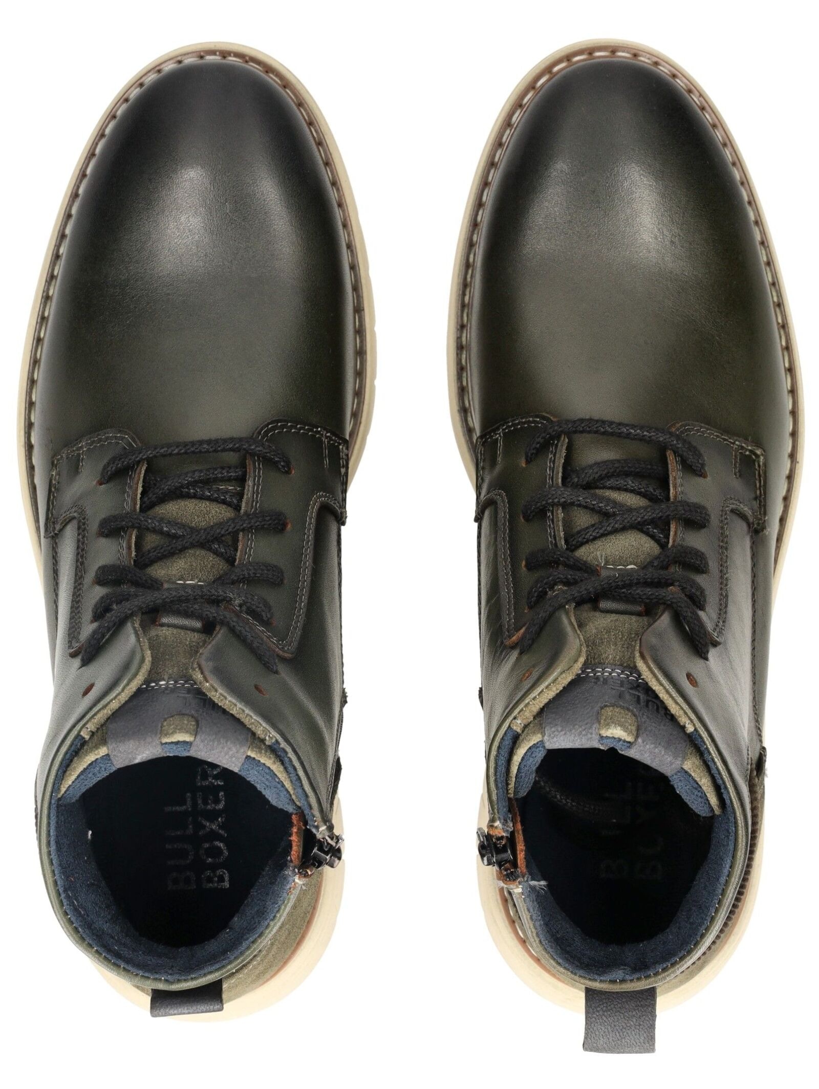 Bullboxer Schnürstiefelette »Bullboxer Stiefelette Leder/Textil«