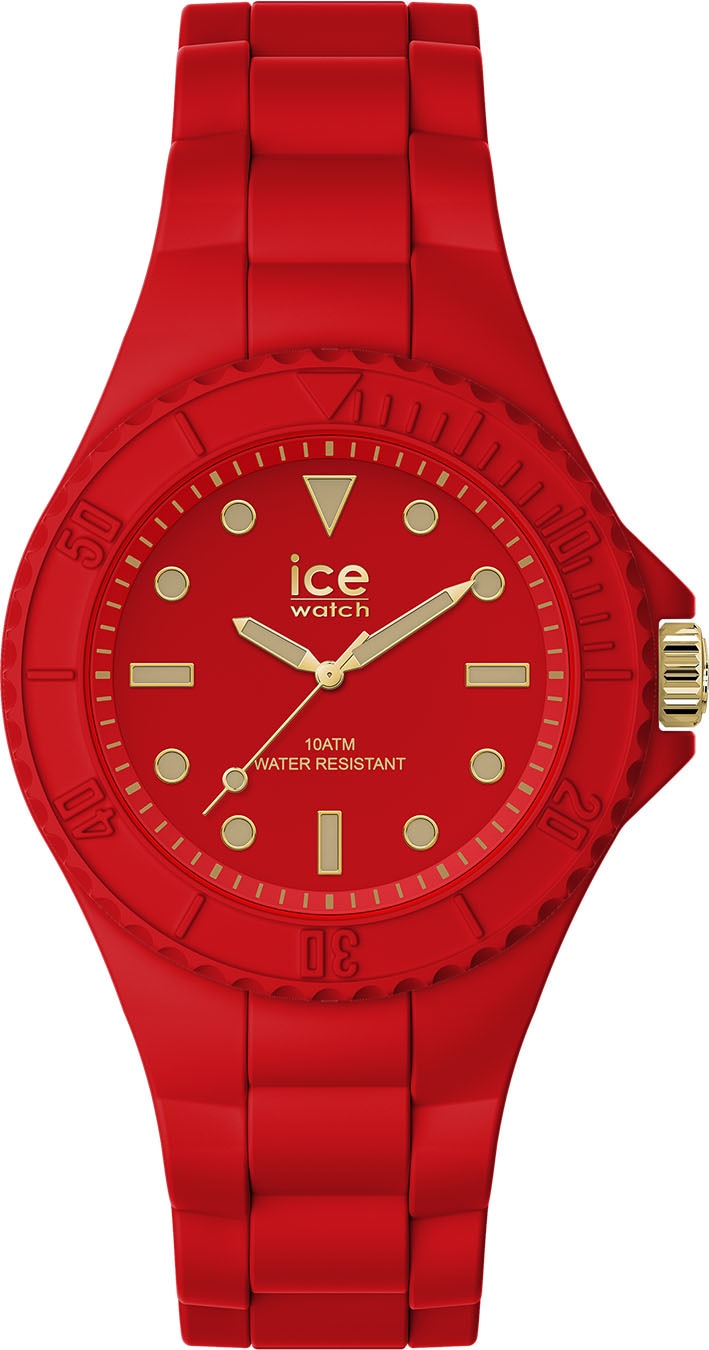 - Small red Glam »ICE - online generation Quarzuhr - ice-watch 3H, 019891« kaufen