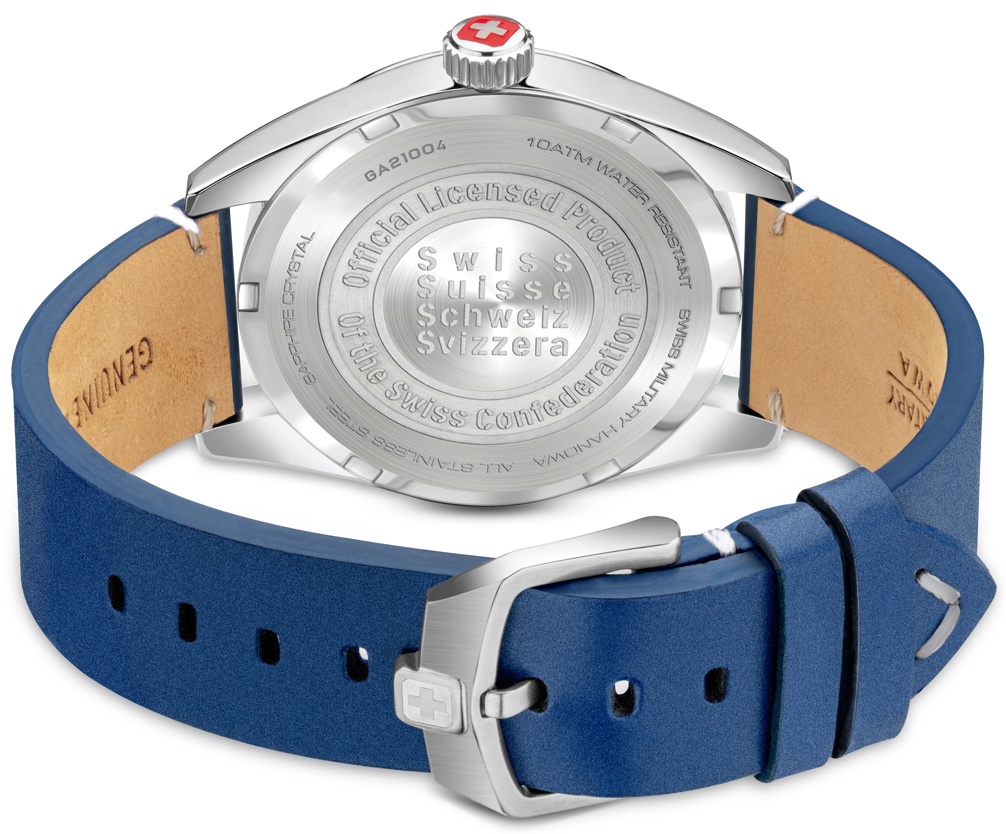 Swiss Military Hanowa Schweizer Uhr »FALCON, SMWGA2100403«, Quarzuhr, Armbanduhr, Herrenuhr, Swiss Made, Saphirglas