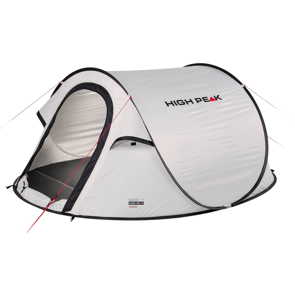 High Peak Wurfzelt »Pop up Zelt Vision 2«, 2 Personen, (mit Transporttasche)