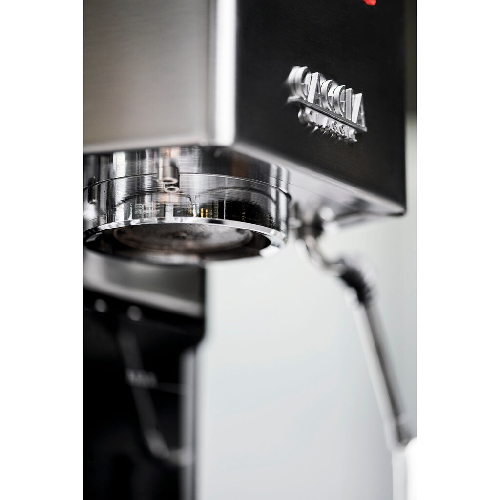 Gaggia Siebträgermaschine »New Classic Stainless Steel«