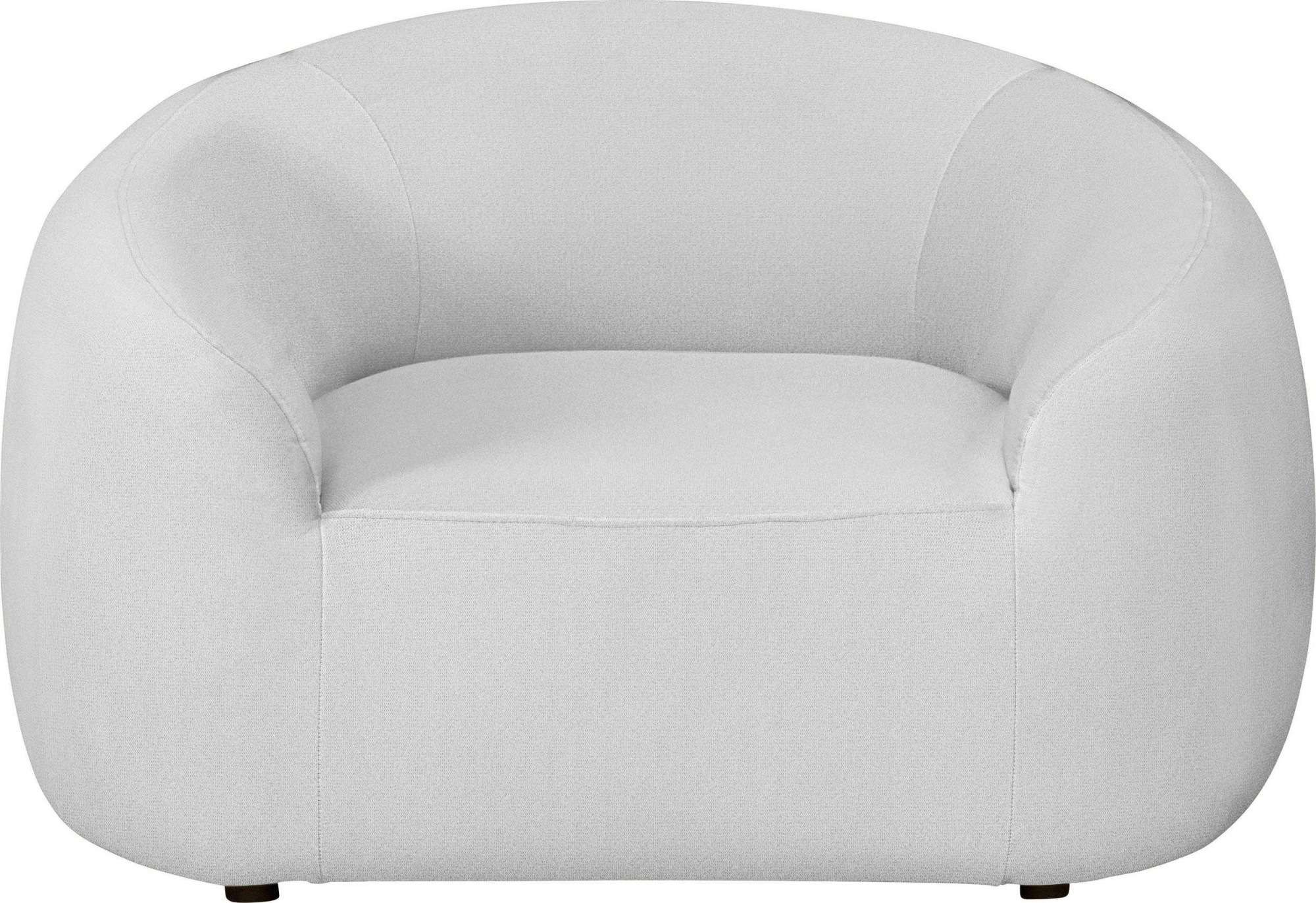LeGer Home by Lena Gercke Sessel »YANI Relaxsessel, Loungesessel, Maße B/T/H: 127/96/76 cm«, organische Form, mit Wellenunterfederung, auch in Bouclé