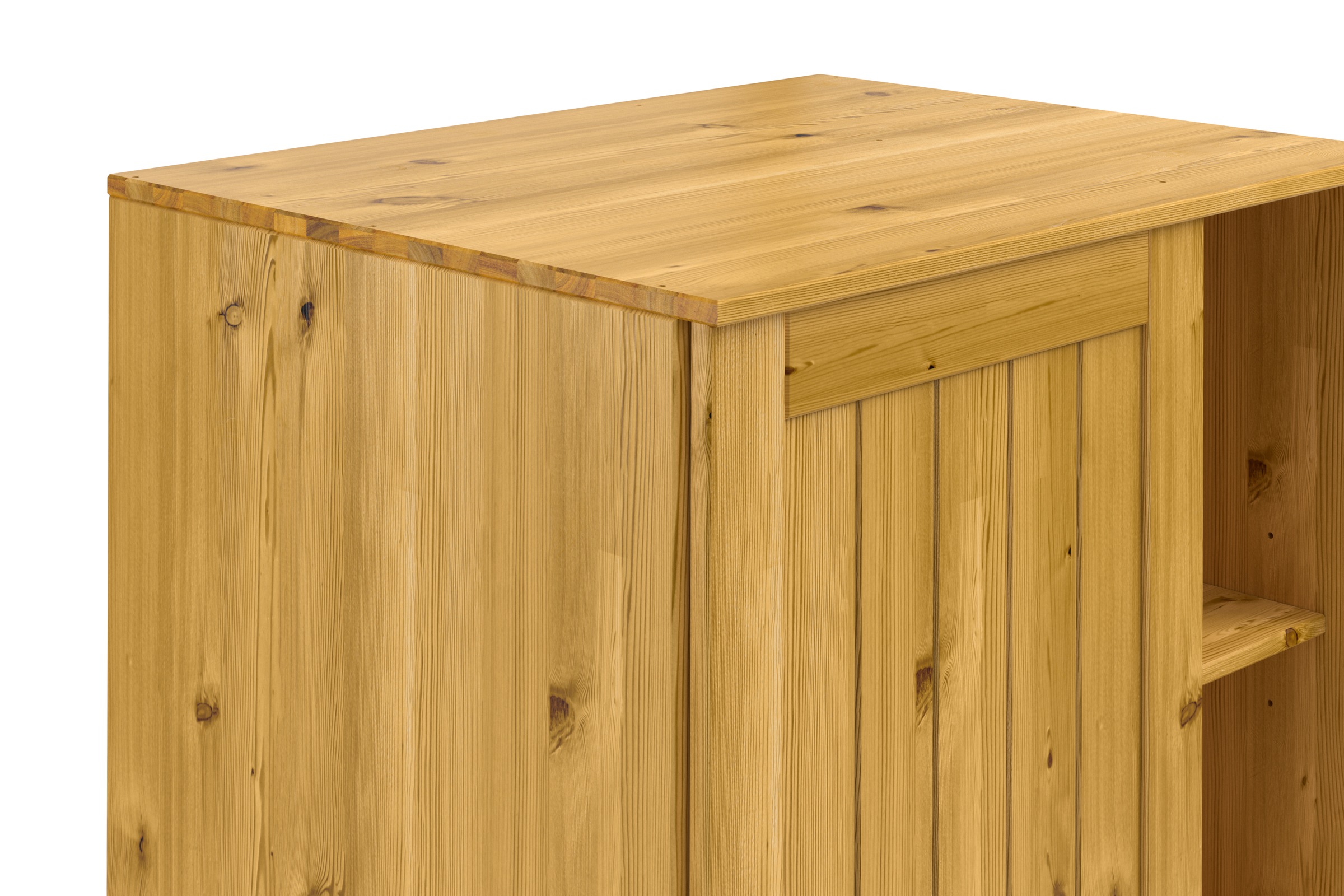 Home affaire Hochschrank »Alby2«, Mit Metallgriffen, Breite 75 cm