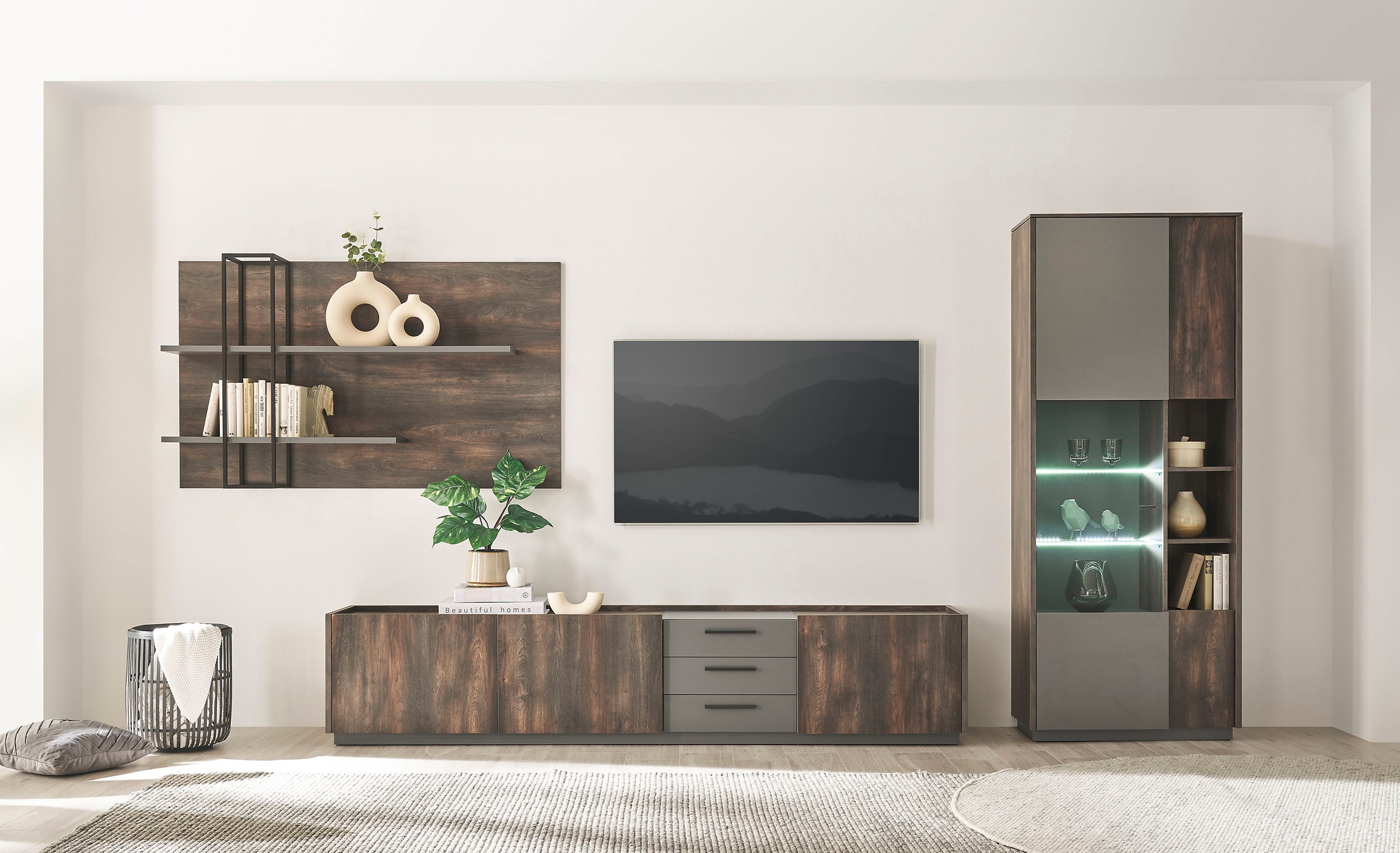 INOSIGN Schrank-Set »LARGO«, (Set, 3 St.), mit Soft-Close-Funktion günstig online kaufen
