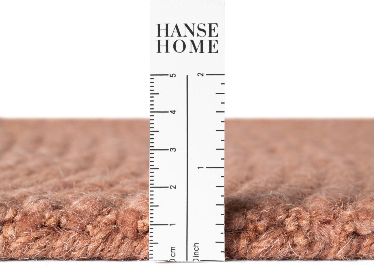 HANSE Home Wollteppich »Calmio , auch als Läufer und in rund« rechteckig 18 mm Höhe Handgetuftet, Wolle, Natur, Wohnzimmer, Schlafzimmer, Skandi, Hygge