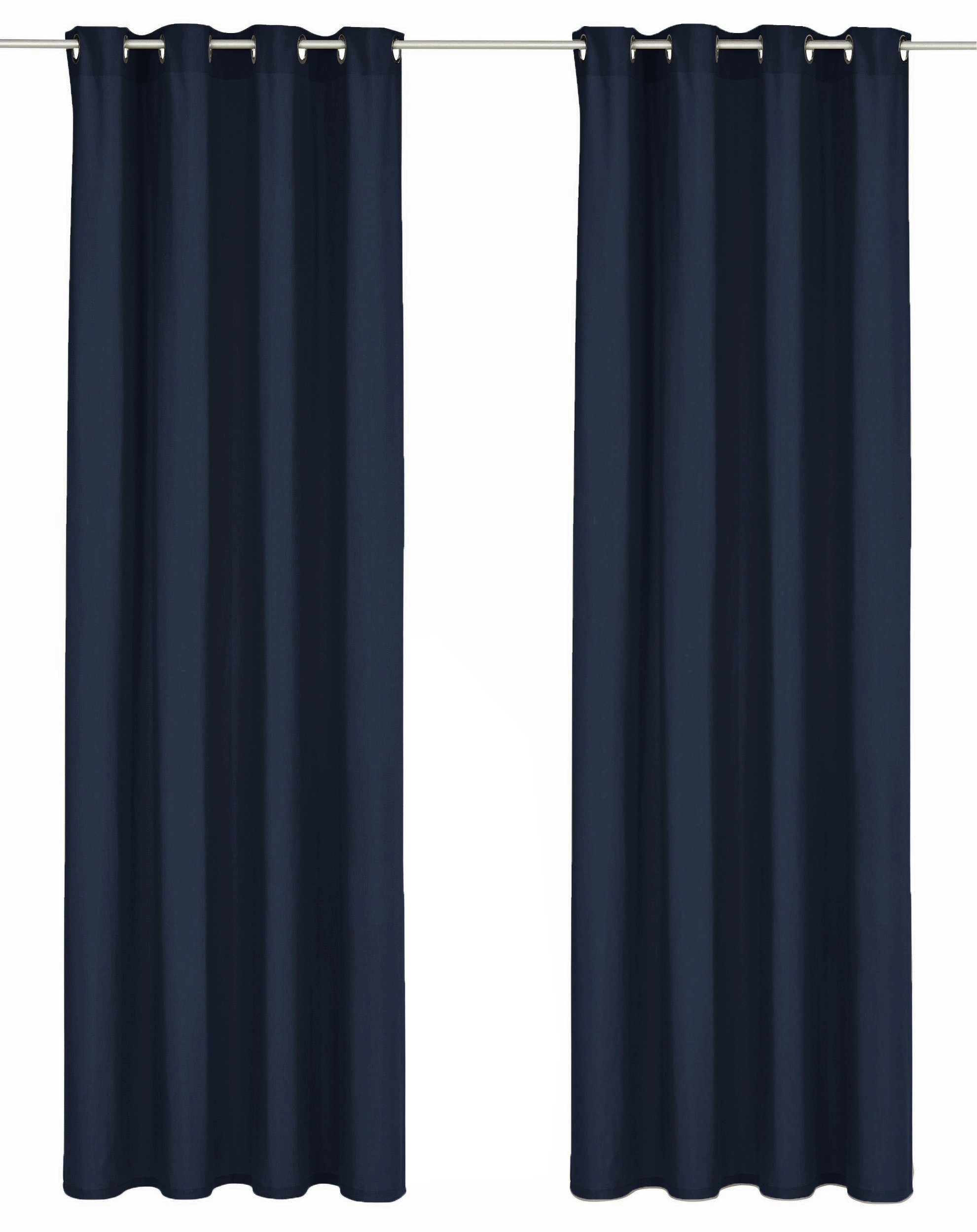 my home Vorhang »Raja« Ösen 2 Stk. tlg. Blickdichtes Material, Einfache Mon günstig online kaufen