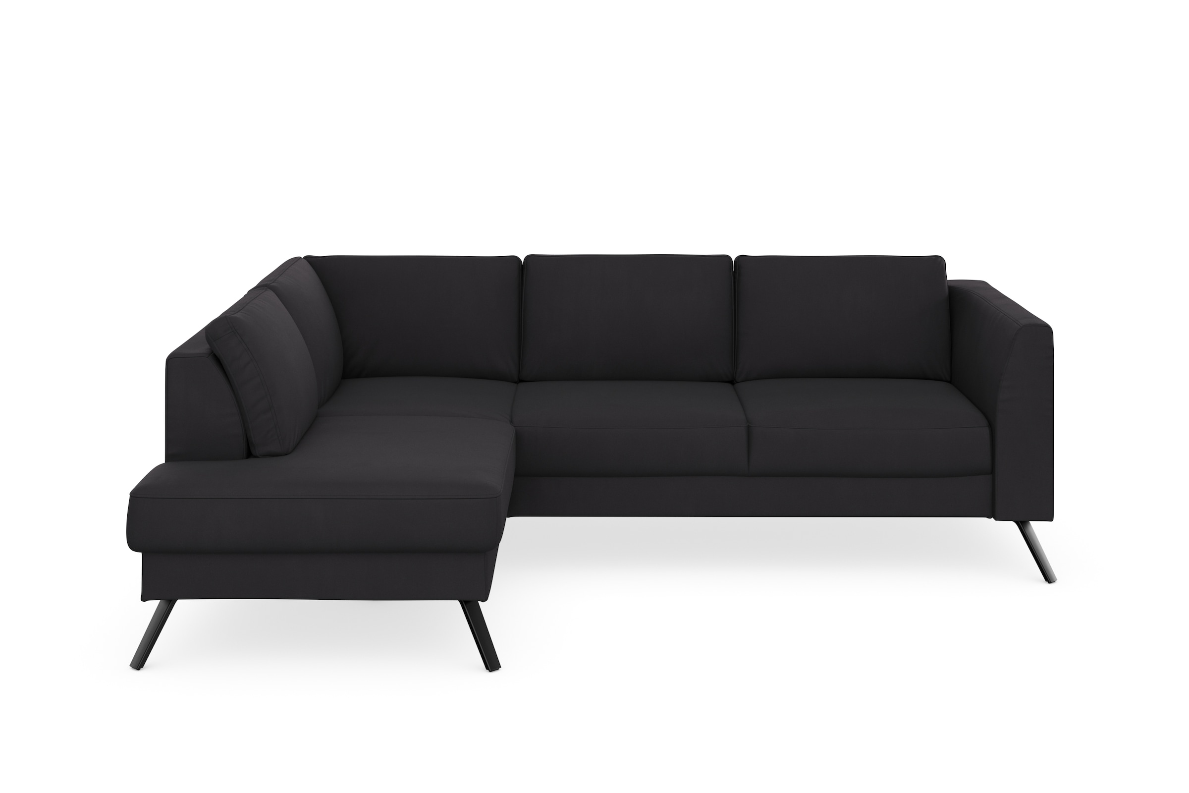 sit&more Ecksofa "Lindholm L-Form", mit Sitztiefenverstellung und Federkern günstig online kaufen