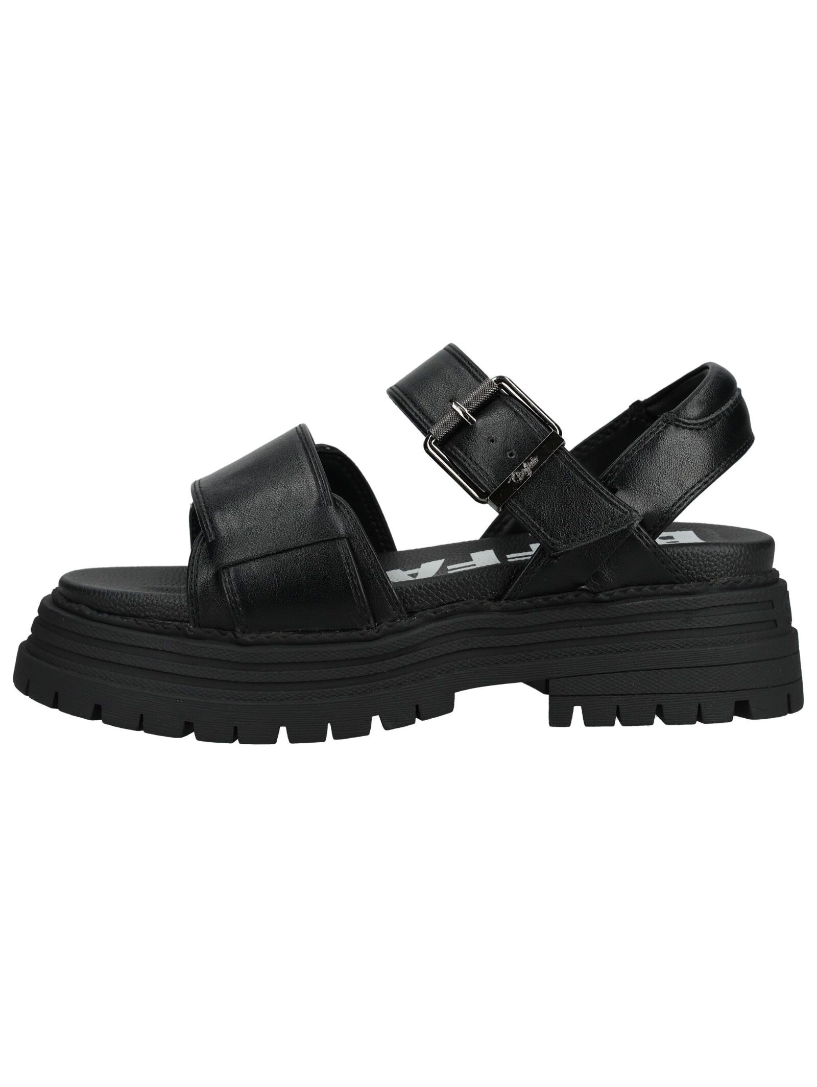 Buffalo Riemchensandale »Buffalo Sandalen Lederimitat«