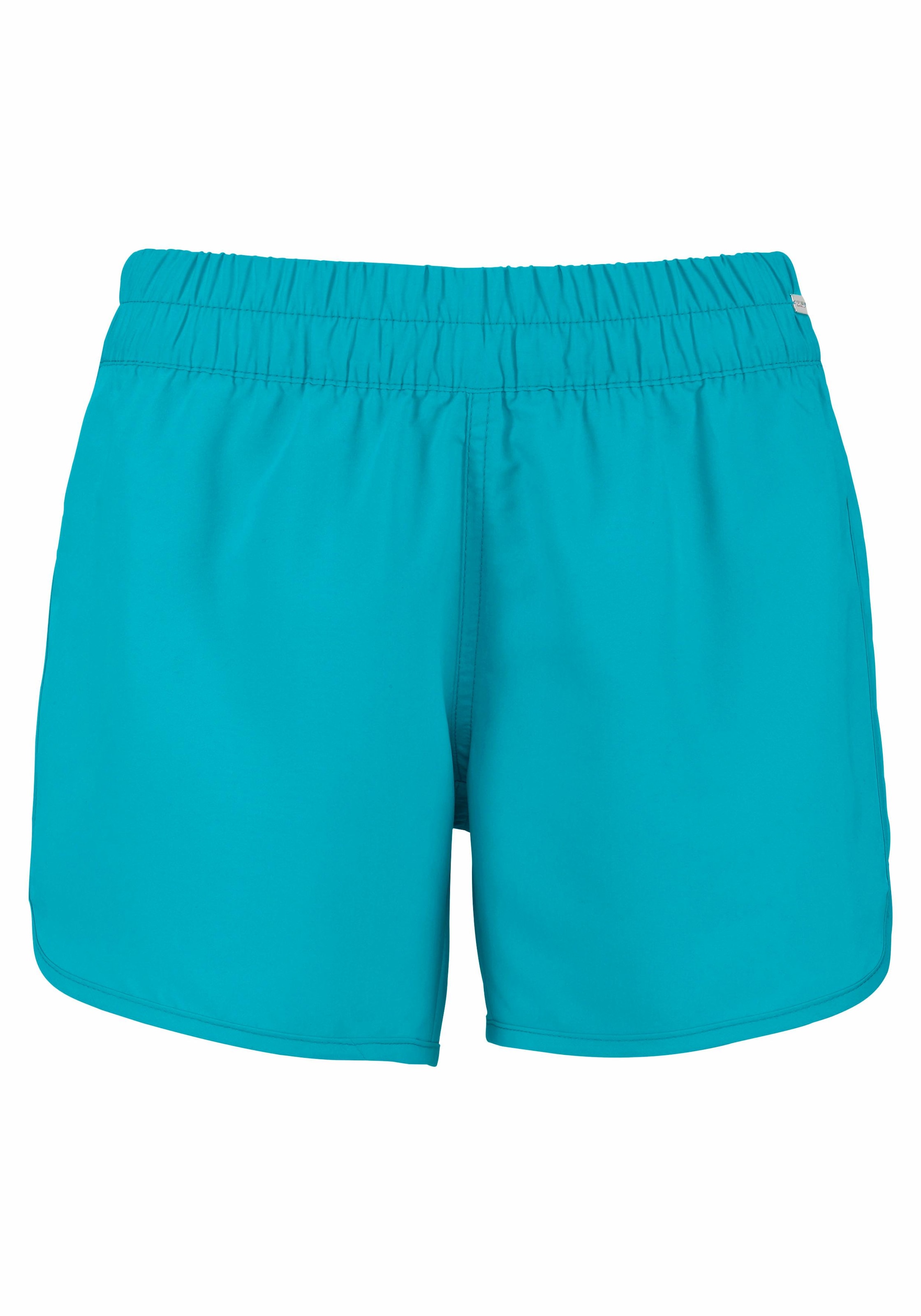 LASCANA Badeshorts, elastisches Bündchen, mit Gesäßtasche, softe Microfaser-Qualität