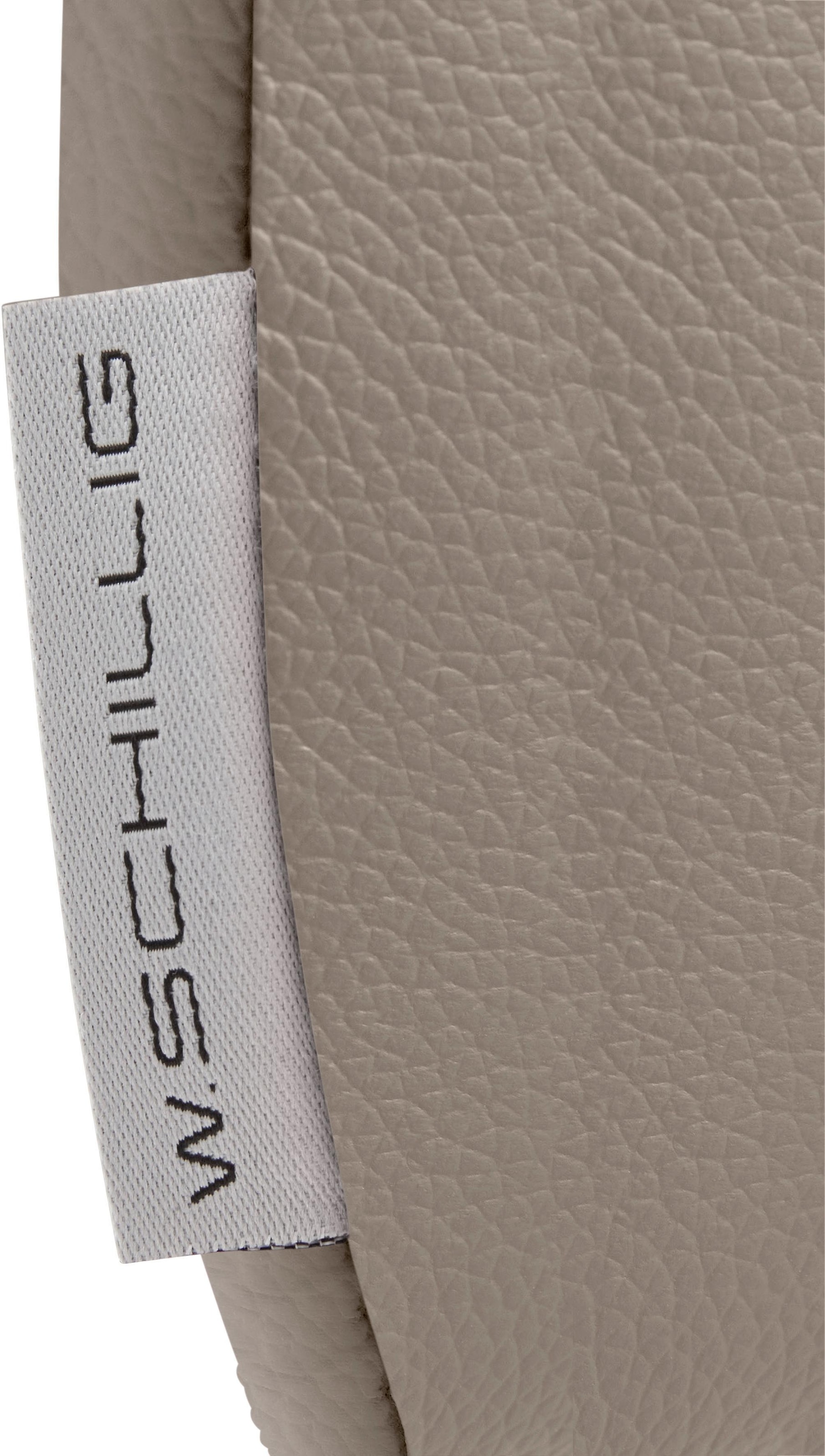 W.SCHILLIG Ecksofa »enjoy&MORE, Designsofa, bequem, zeitlos und elegant, L-Form«, Sitztiefenverstellung, Füße schwarz pulverbeschichtet, Breite 340 cm