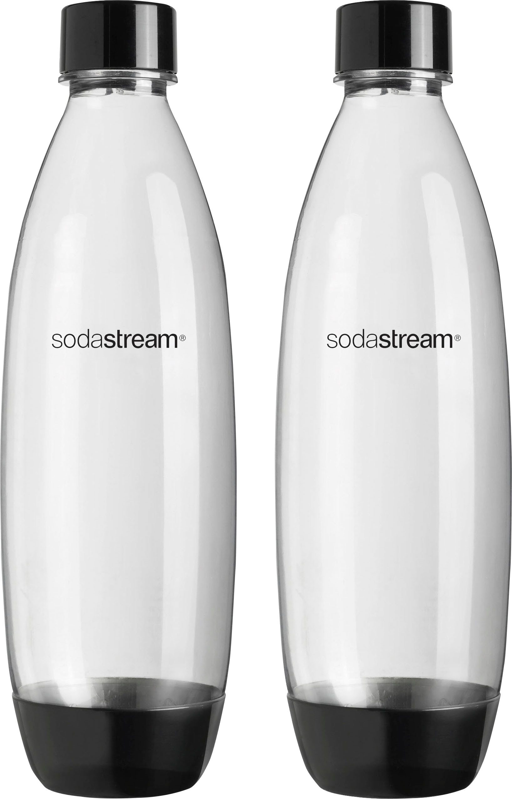 SodaStream Wassersprudler Flasche »DuoPack Fuse«, (Set, 2 tlg.), Kunststoff,Ersatzflaschen für SodaStream Wassersprudler + PET-Flaschen