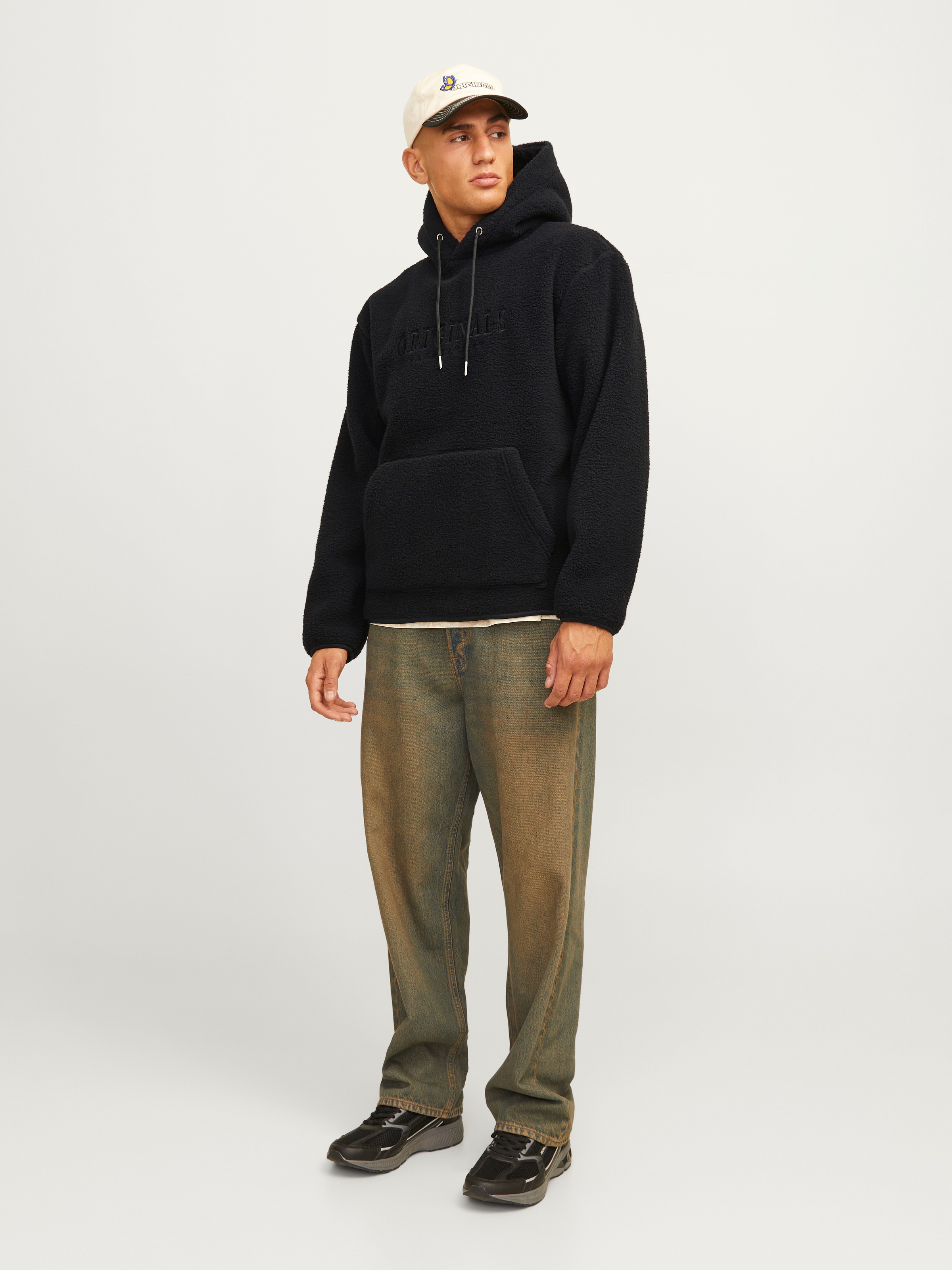 Jack & Jones Kapuzensweatshirt »JORFREDERIKSBERG TEDDY SWEAT HOOD SN«