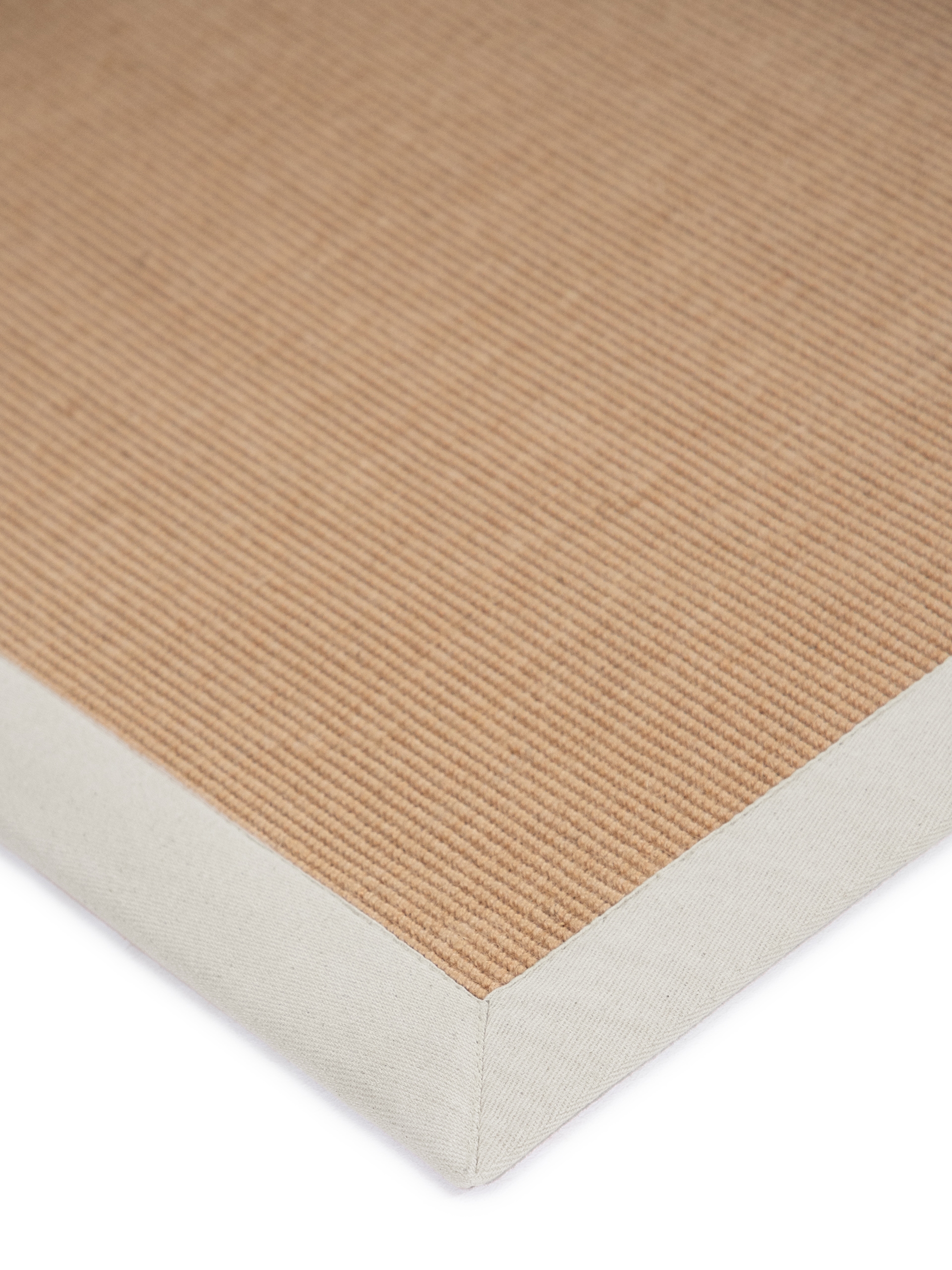 carpetfine Läufer »Sisal«, rechteckig, 5 mm Höhe, mit farbiger Bordüre, Anti Rutsch Rückseite