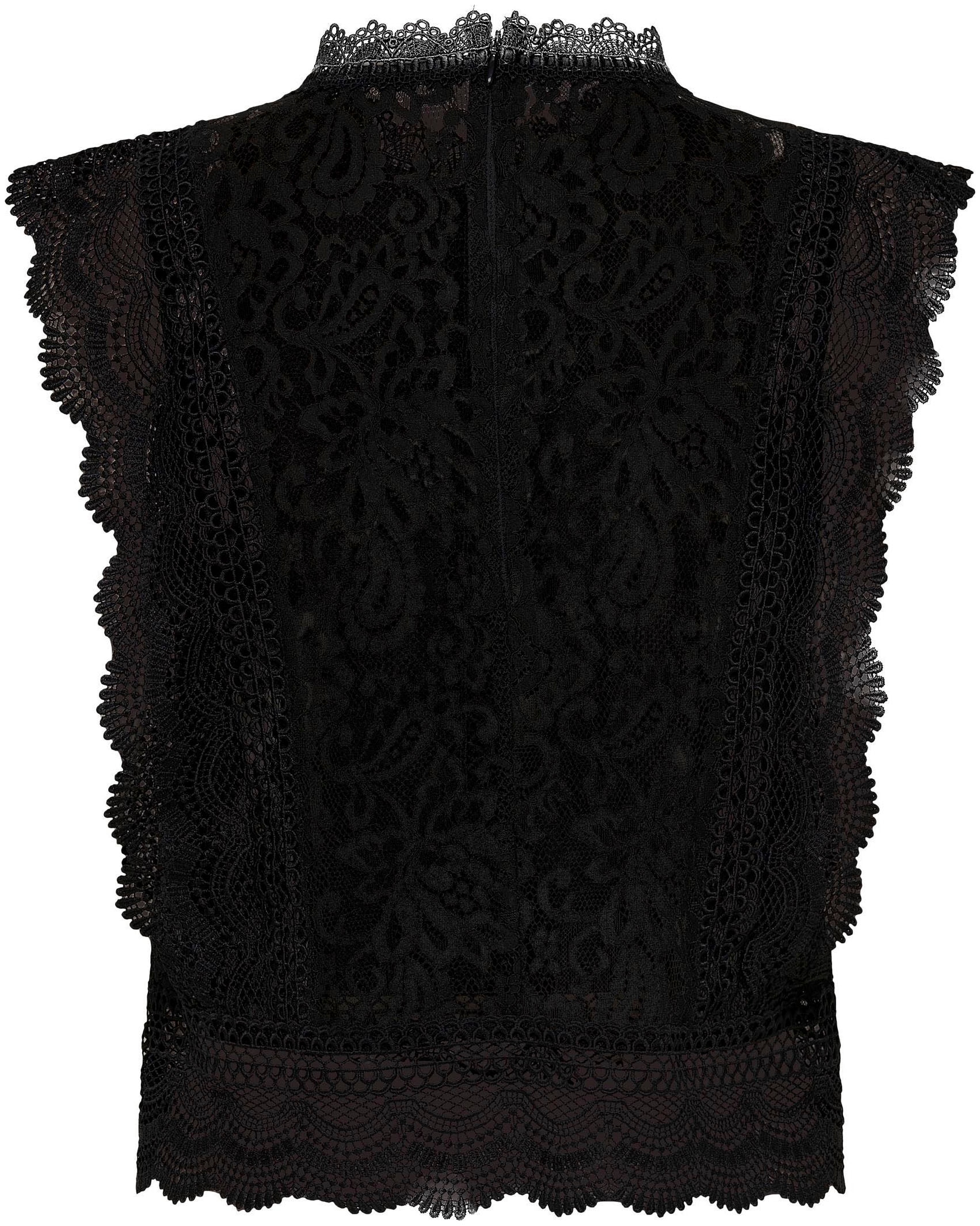 ONLY Spitzenshirt »ONLKARO S/L LACE TOP NOOS WVN«