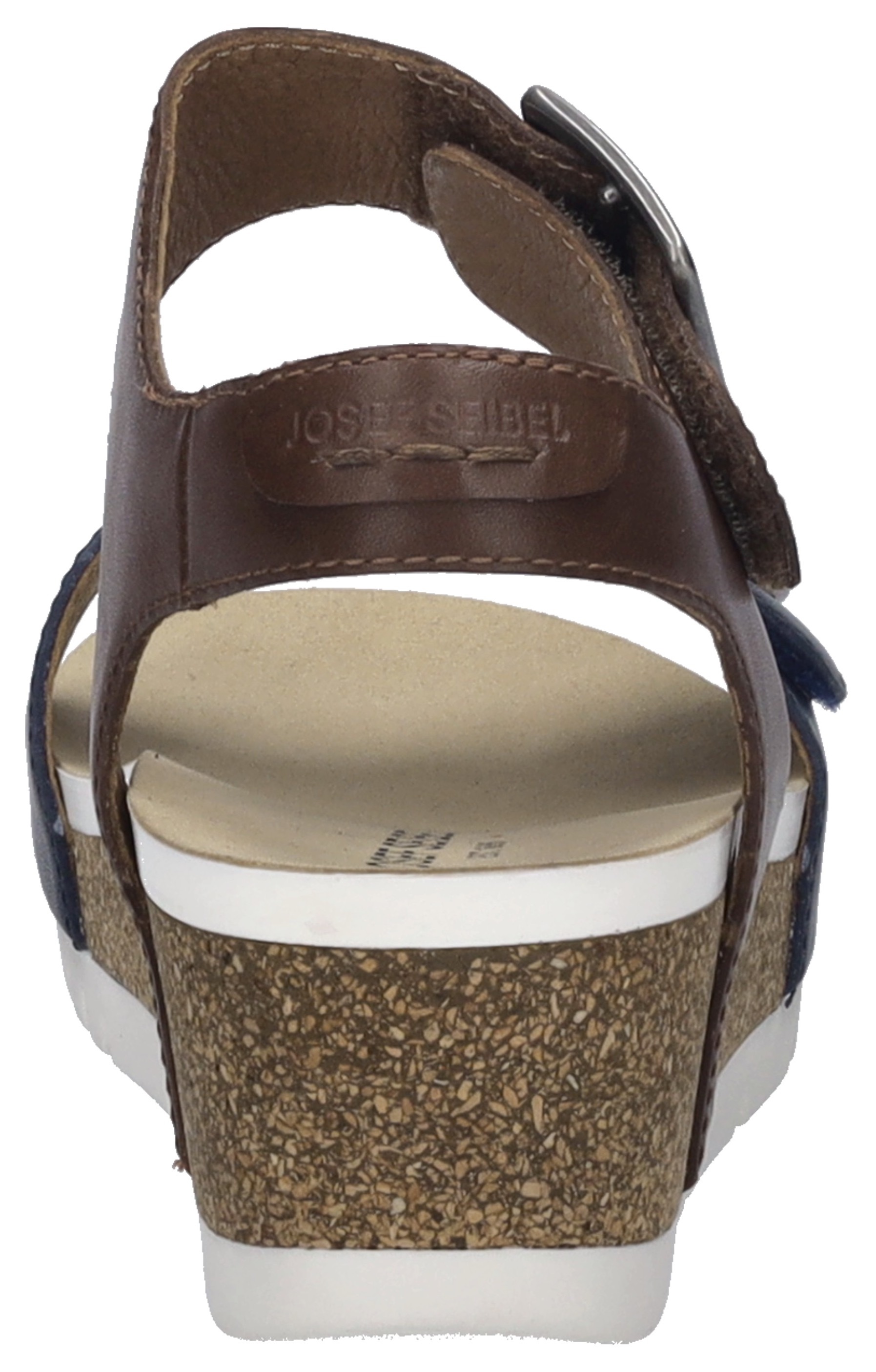 Josef Seibel Sandale »Quinn 02«, Plateausandale, Keilsandalette, Klettschuh mit Schnallen