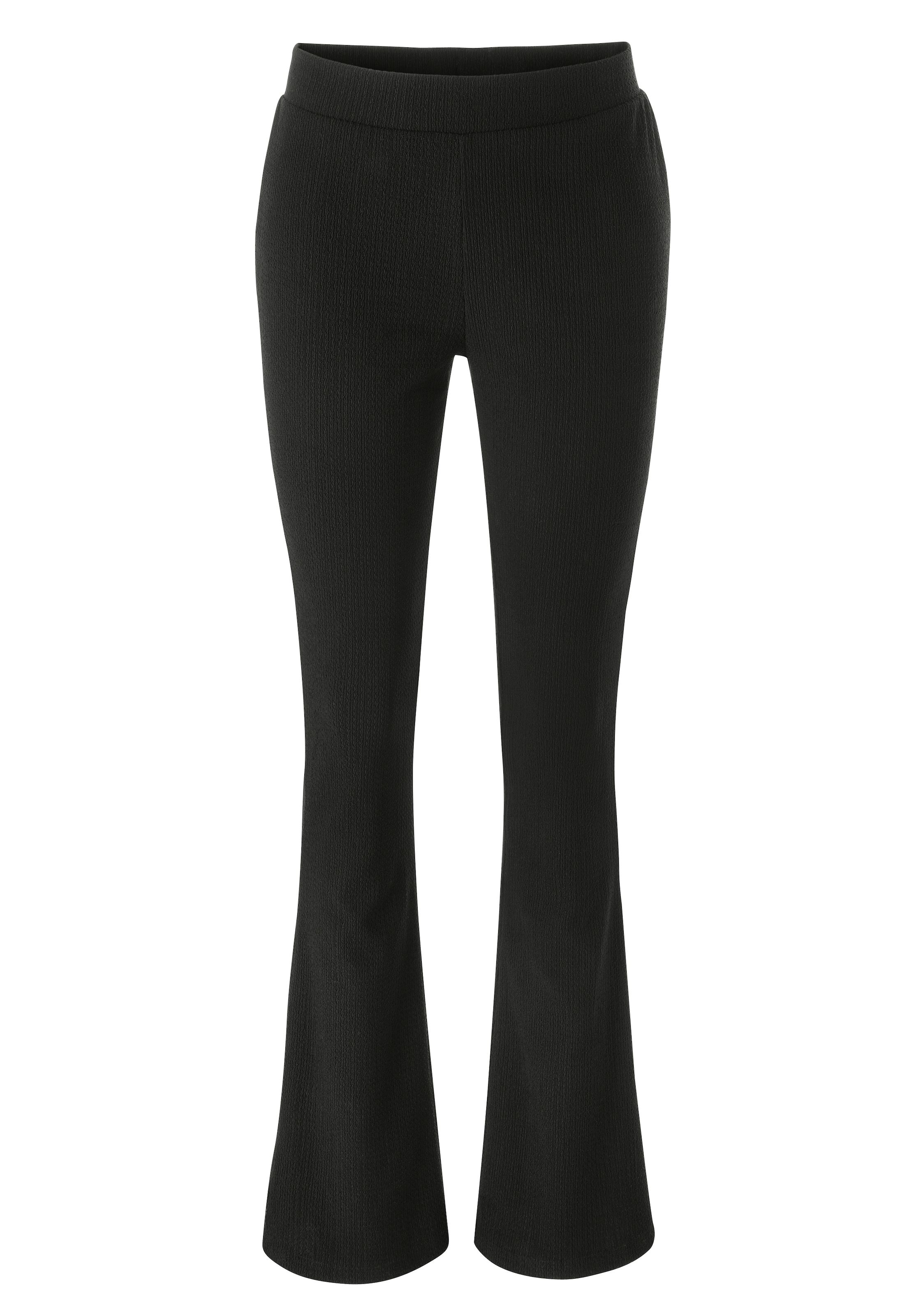 Aniston CASUAL Schlaghose  aus weichem, strukturierten Jersey - NEUE KOLLEKTION