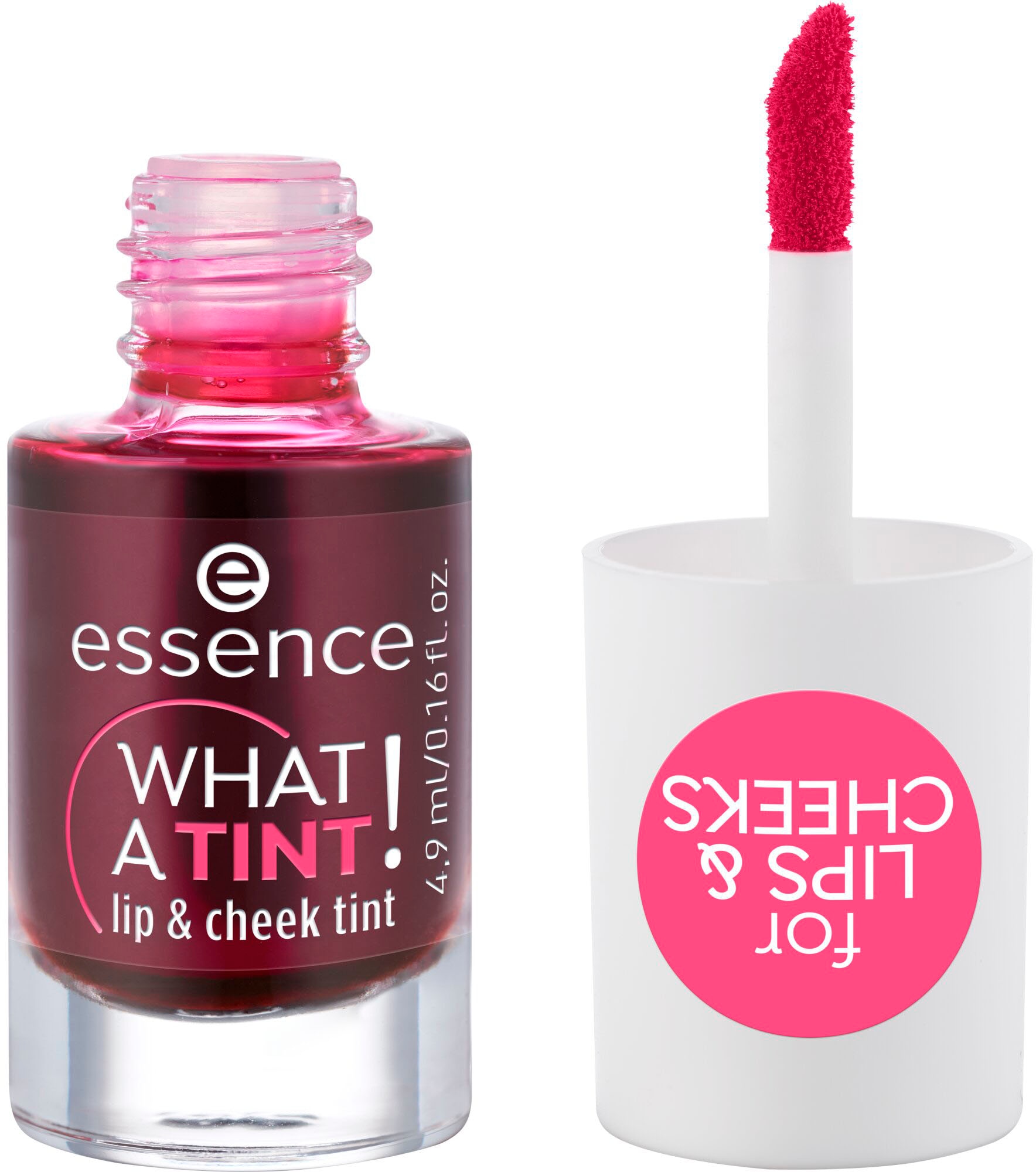 Essence Rouge »WHAT A TINT! lip & cheek tint«, (Packung, 3 tlg.)