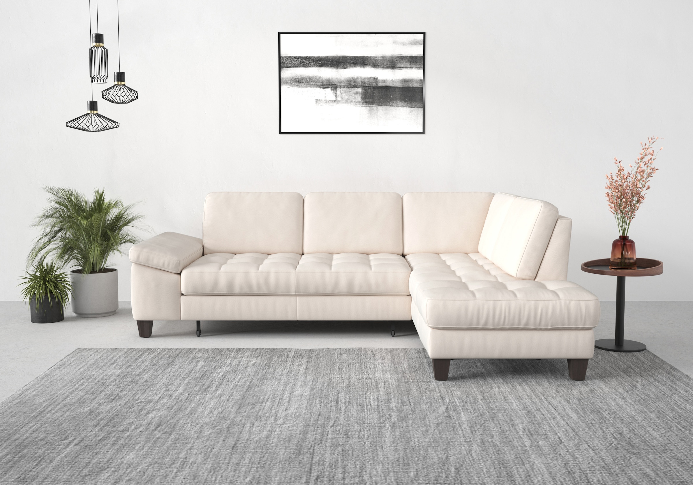 sit&more Ecksofa »Westham L-Form«, mit Ottomane, mit oder ohne Bettfunktion günstig online kaufen