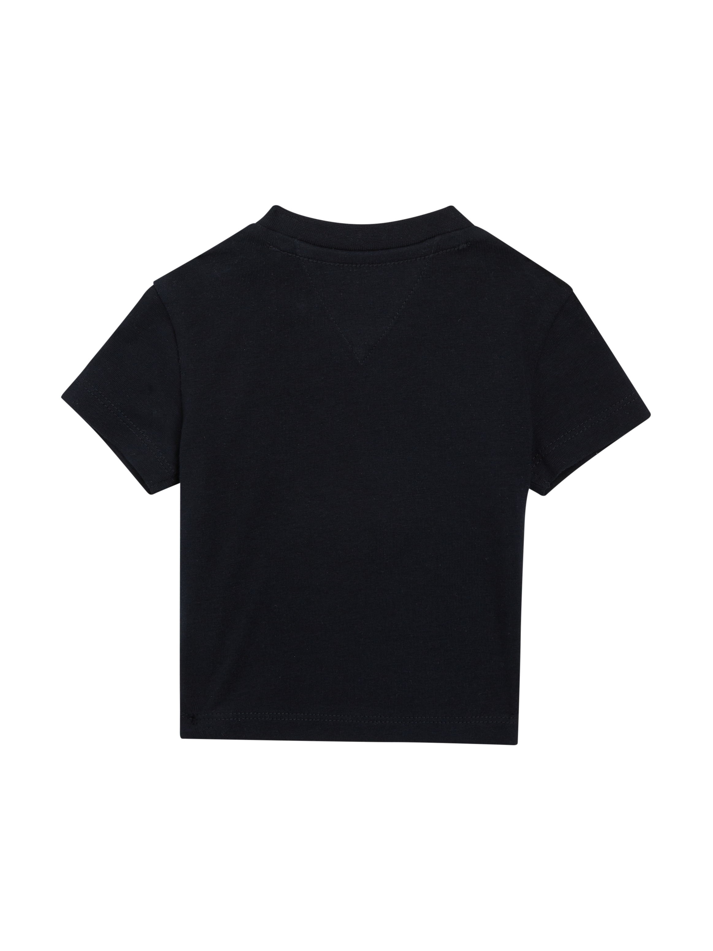 Tommy Hilfiger T-Shirt »BABY CURVED MONOTYPE TEE S/S«, mit großem Hilfiger Front Print & Logo-Flag