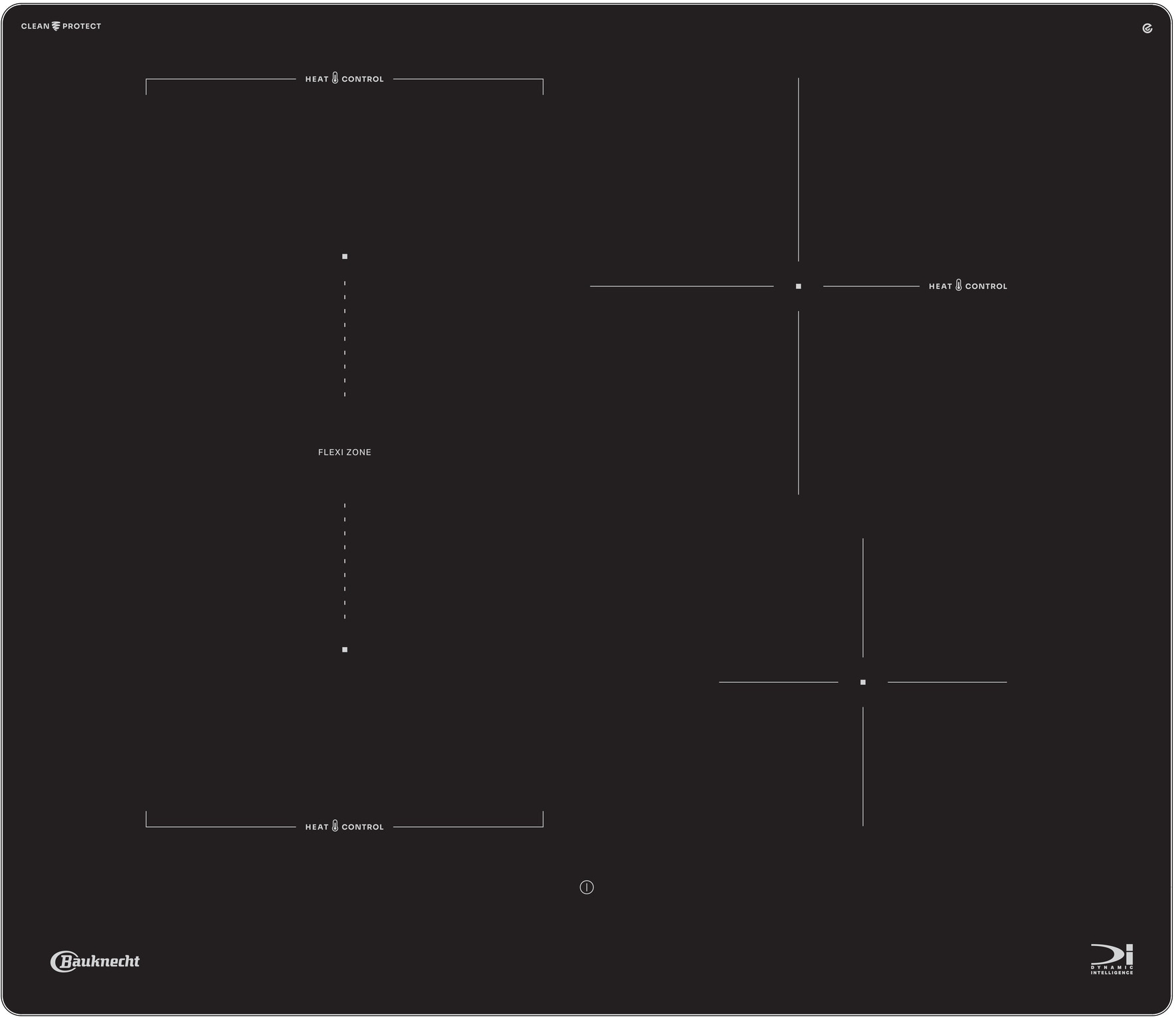 BAUKNECHT Induktions-Kochfeld »BTX6014DCA«