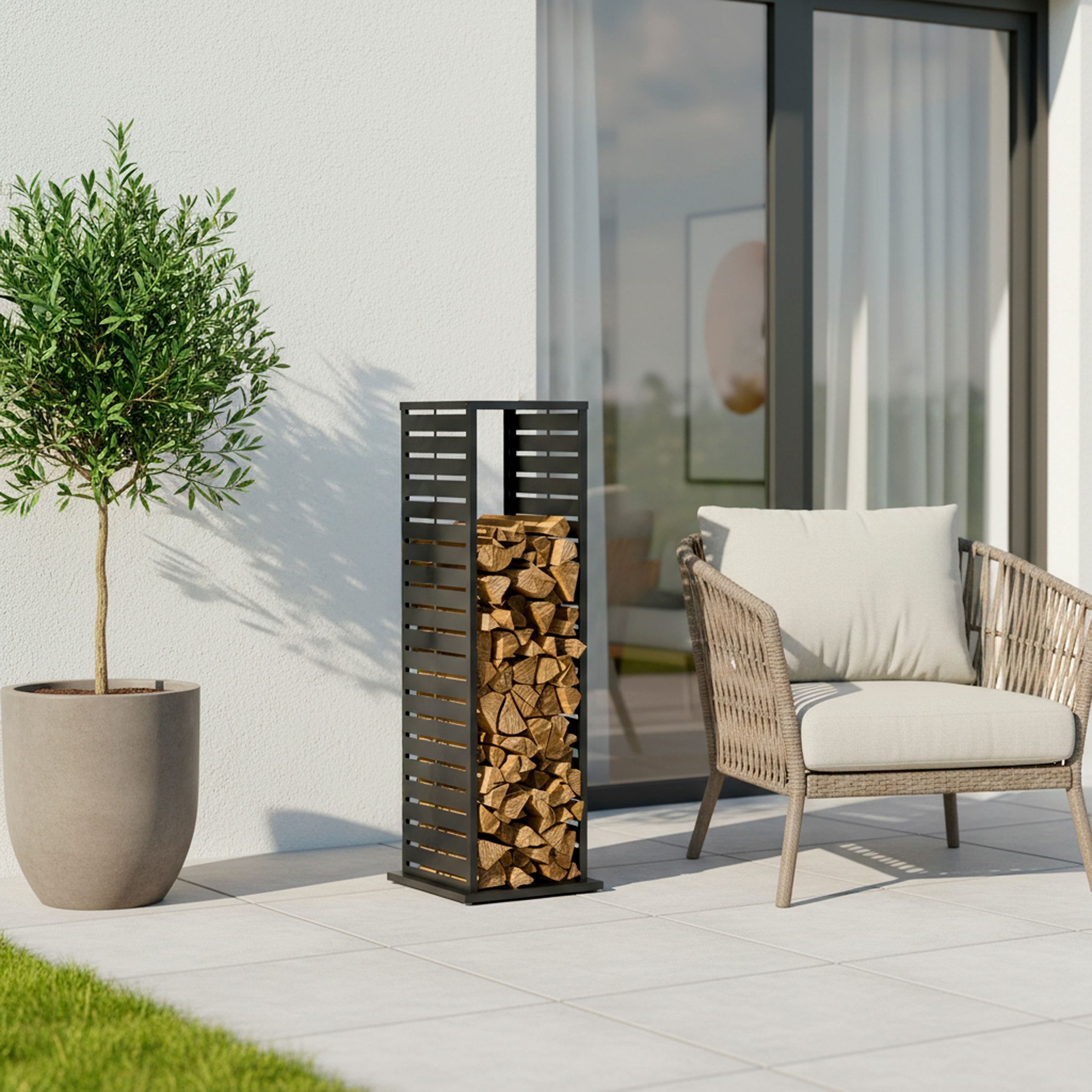 WESTMANN Kaminholzregal »Luma Lane«