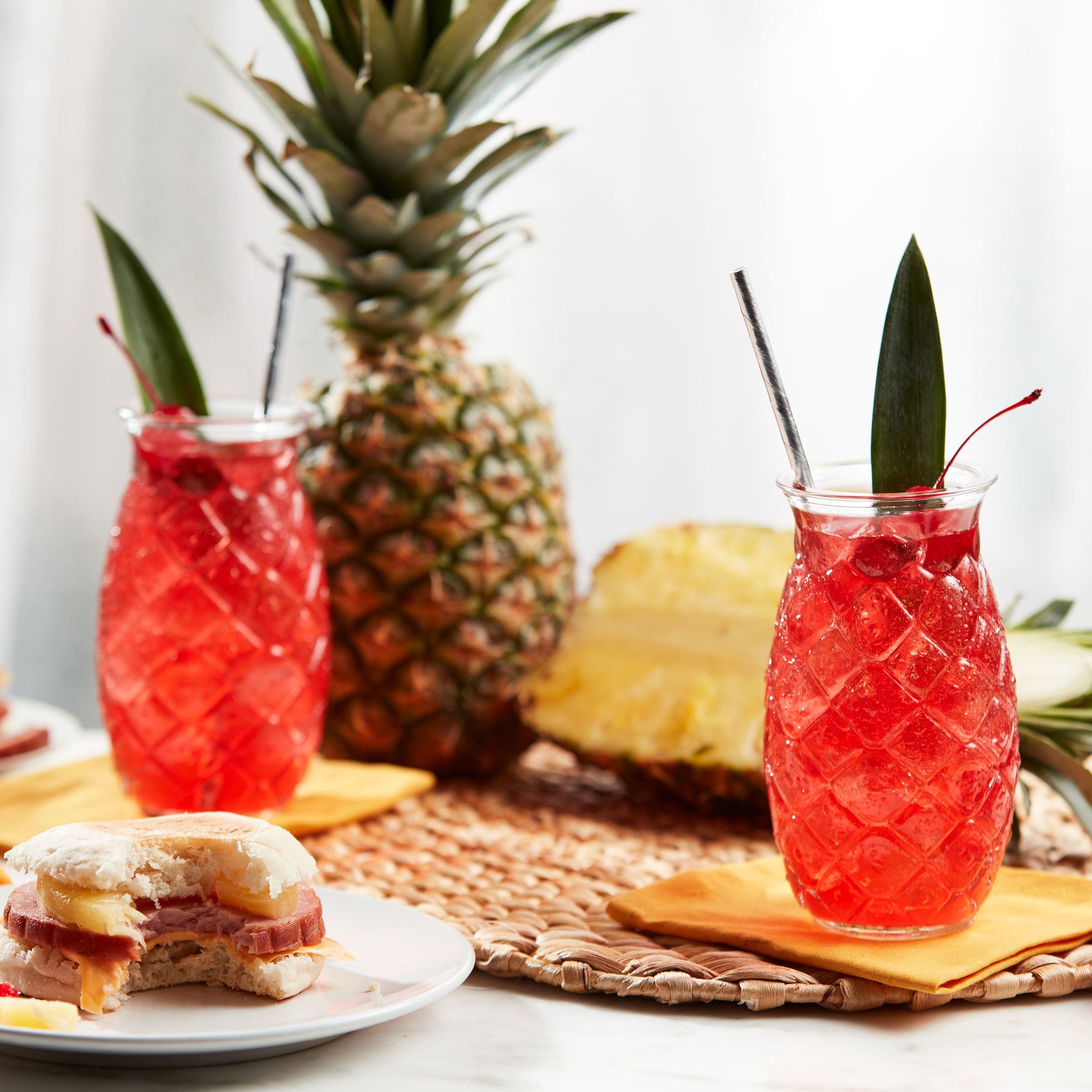 LIBBEY Cocktailglas »Libbey Trinkglas, 12er Set -TIKI- im Ananas-Design«, (Set, 12 tlg.), 502 ml, hochwertig verarbeitet, im modernen Design