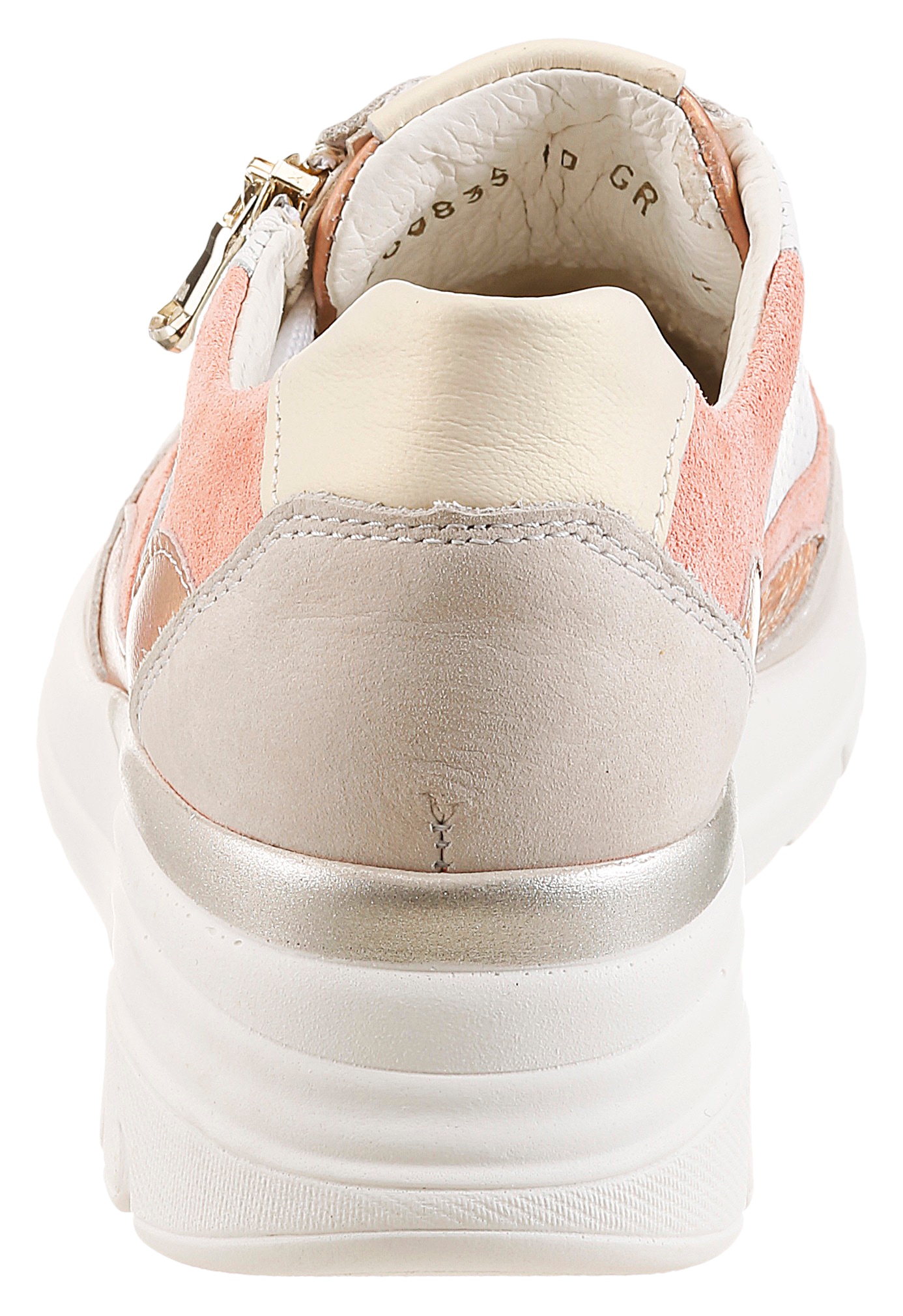 Waldläufer Keilsneaker »H-CARLA«  Schnürschuh, Halbschuh, Freizeitschuh mit Reißverschluss