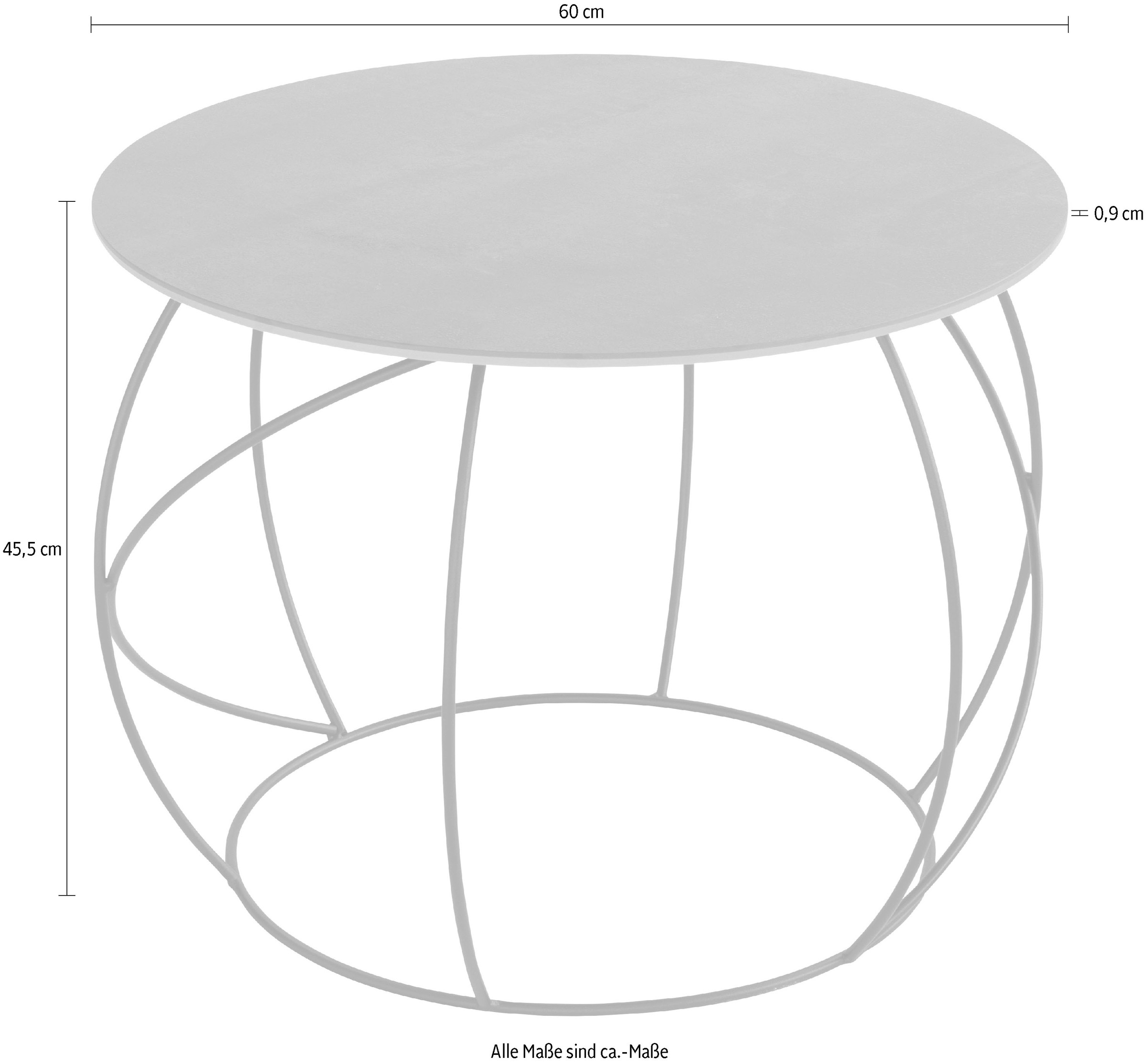 Henke Möbel Beistelltisch, Tischplatte Keramik aus hochwertiger Rechnung kaufen auf