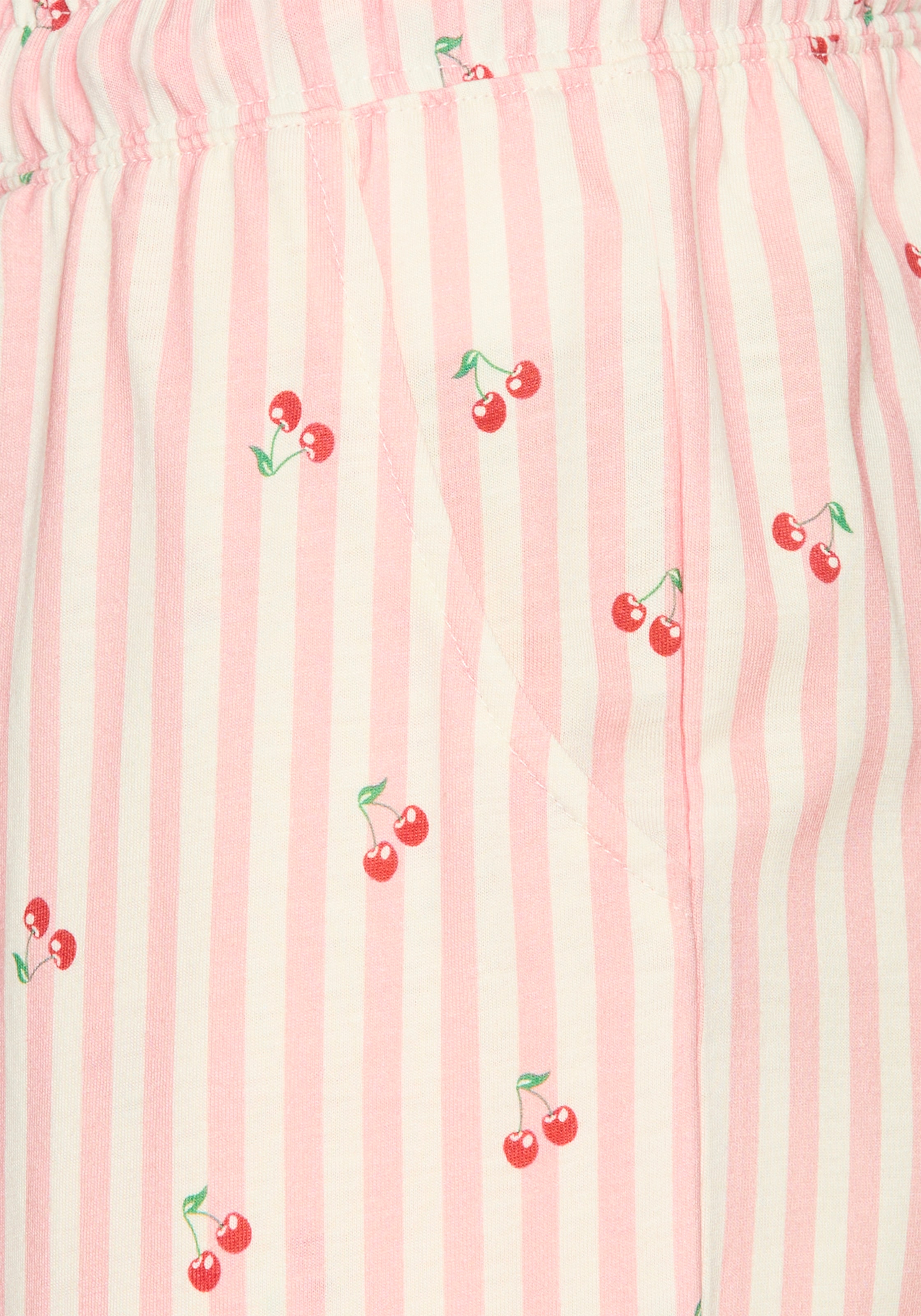 Vivance Dreams Culotte  Süßer Streifen- und Früchte-Druck